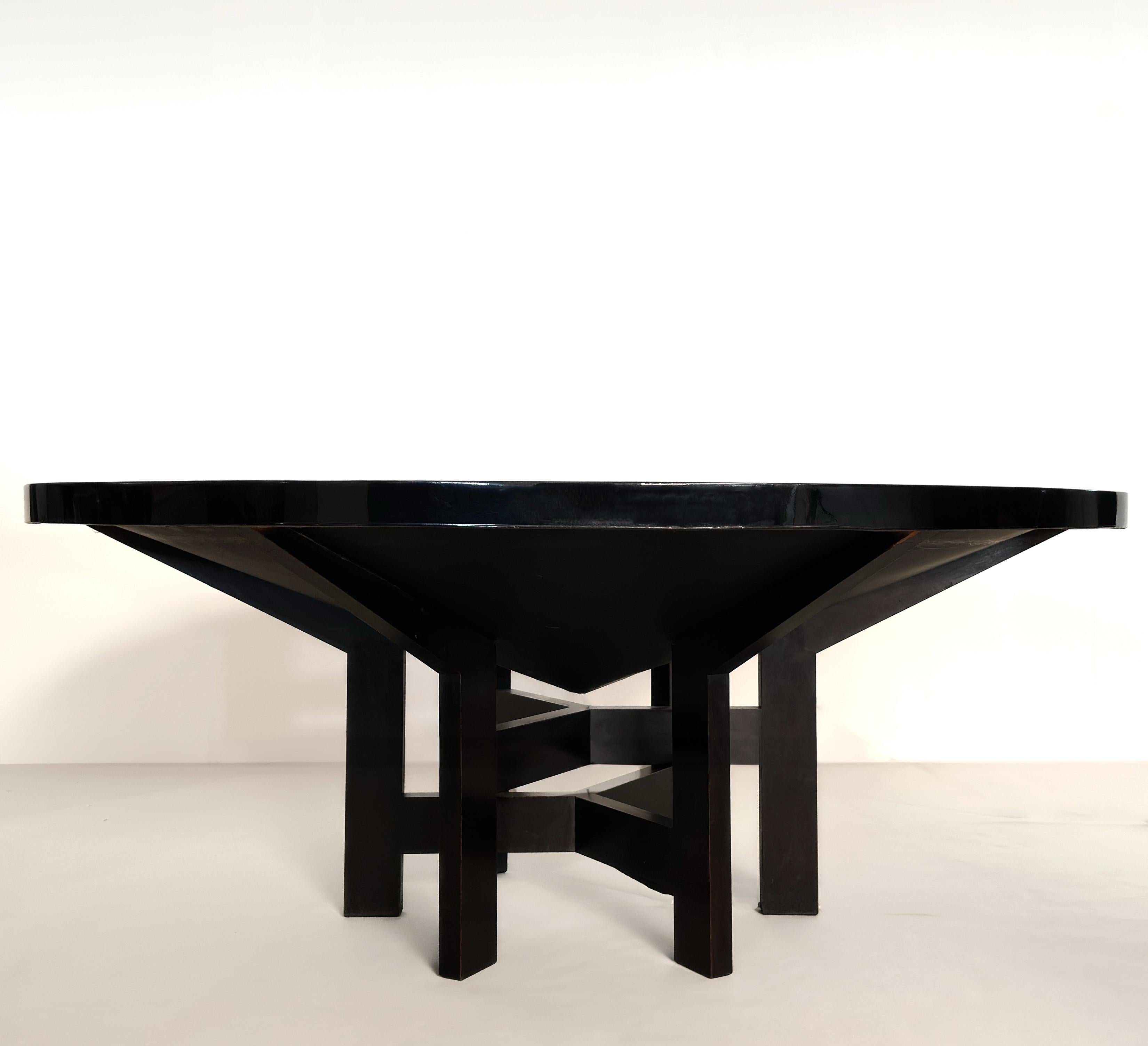 Belgian Dining or center table by Ado Chale For Sale