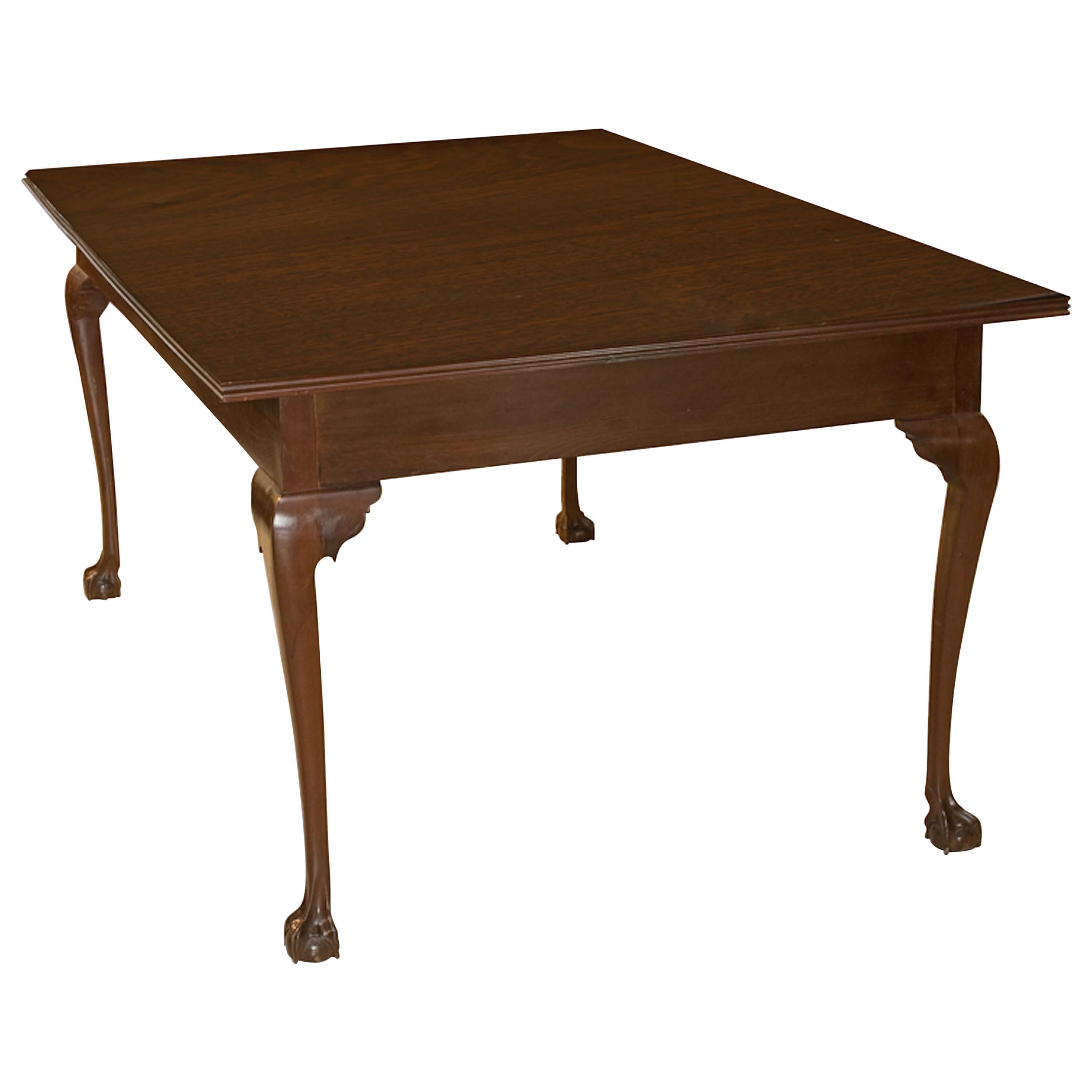 Dining or Centre Table  with Claw Feet, 19th Century