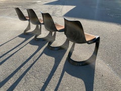 Dining or Outdoor Chairs by Steen Ostergaard for Cado, 1966