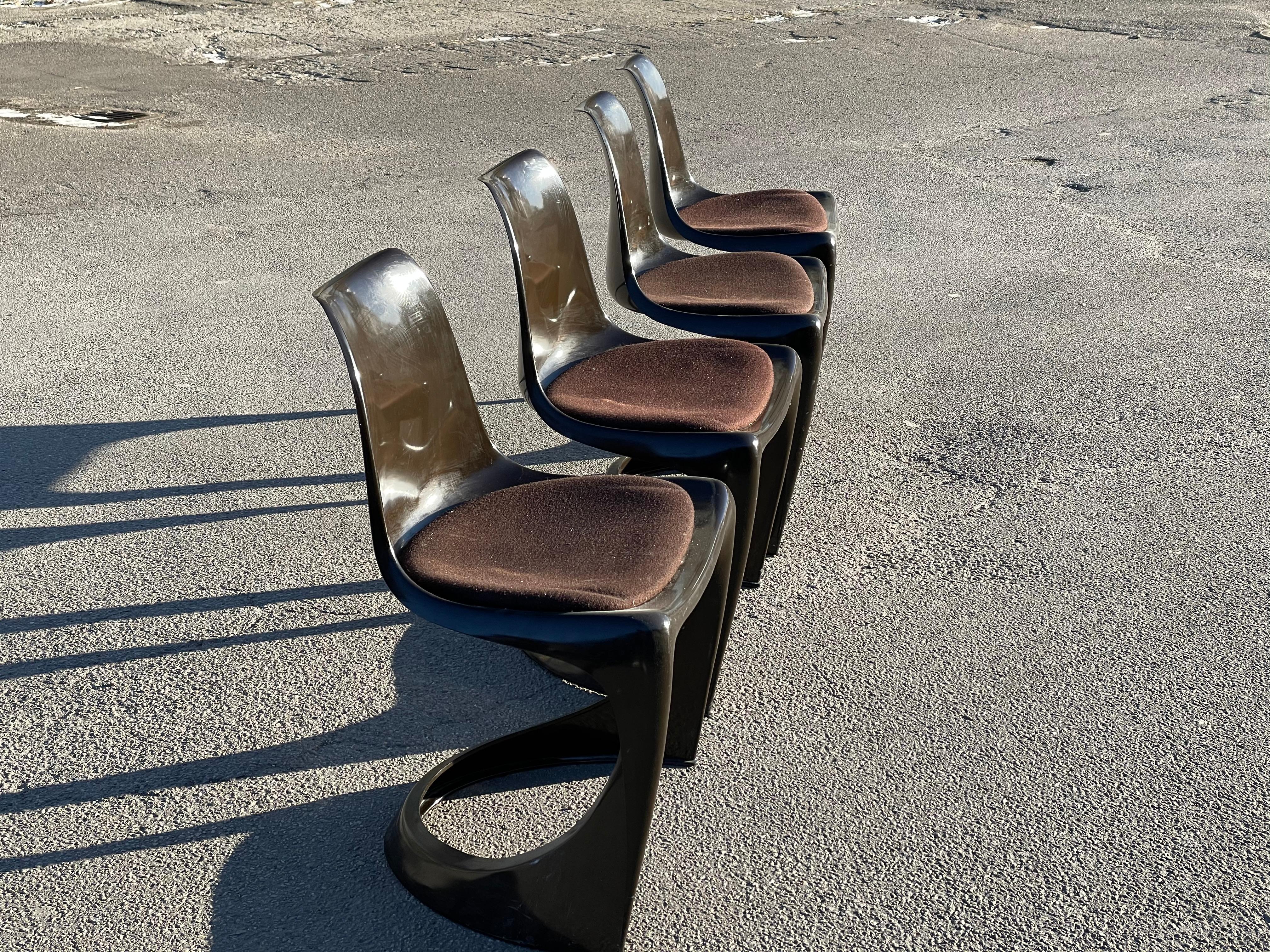 Mid-Century Modern Dining or Outdoor Chairs by Steen Ostergaard for Cado, 1966