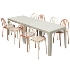 Dining or Patio Set with Horn Collection and Robert Mallet-Stevens