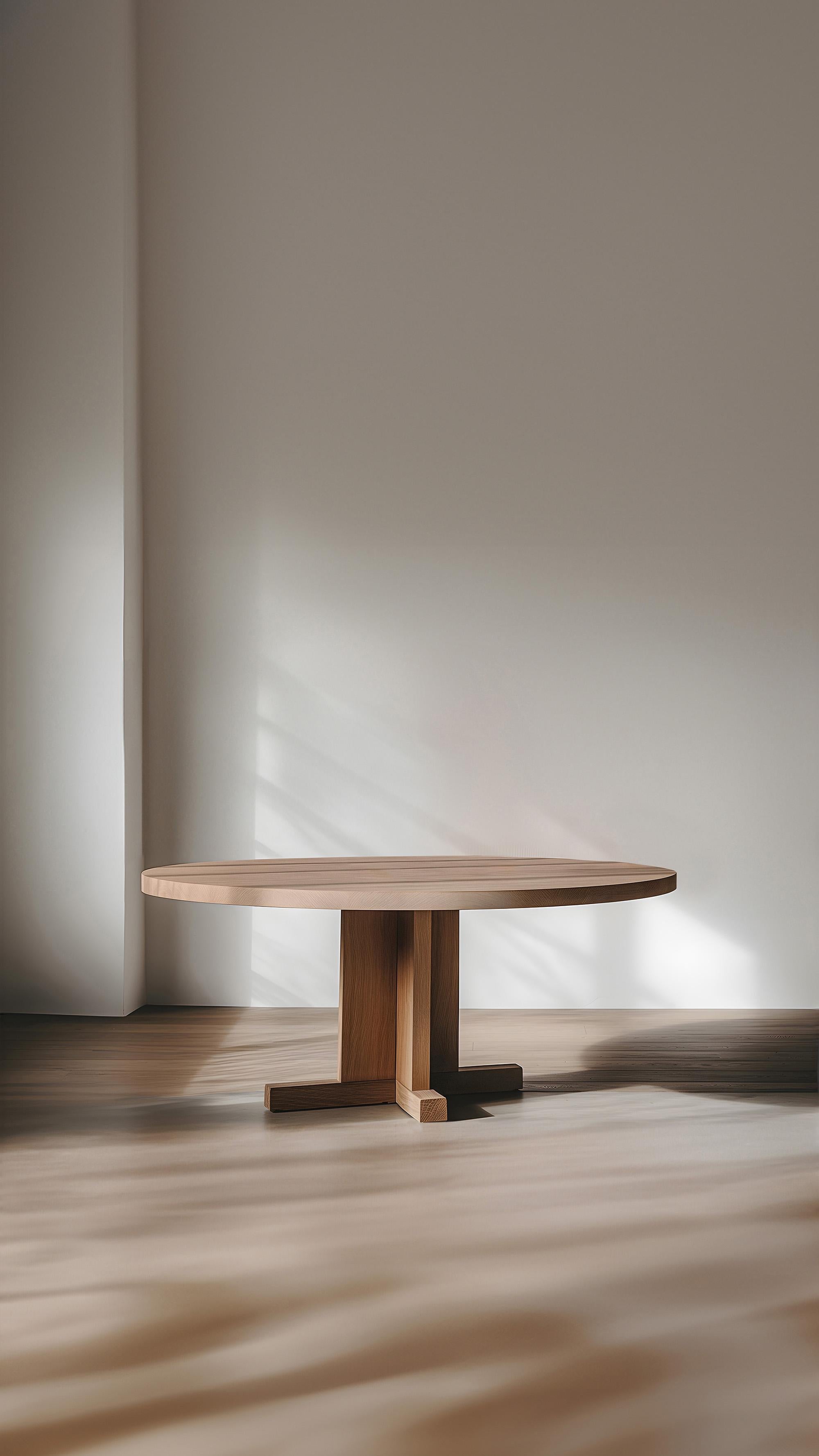 Modern Dining Refined, Socle Solid Wood Tables for Dining by NONO No34 For Sale