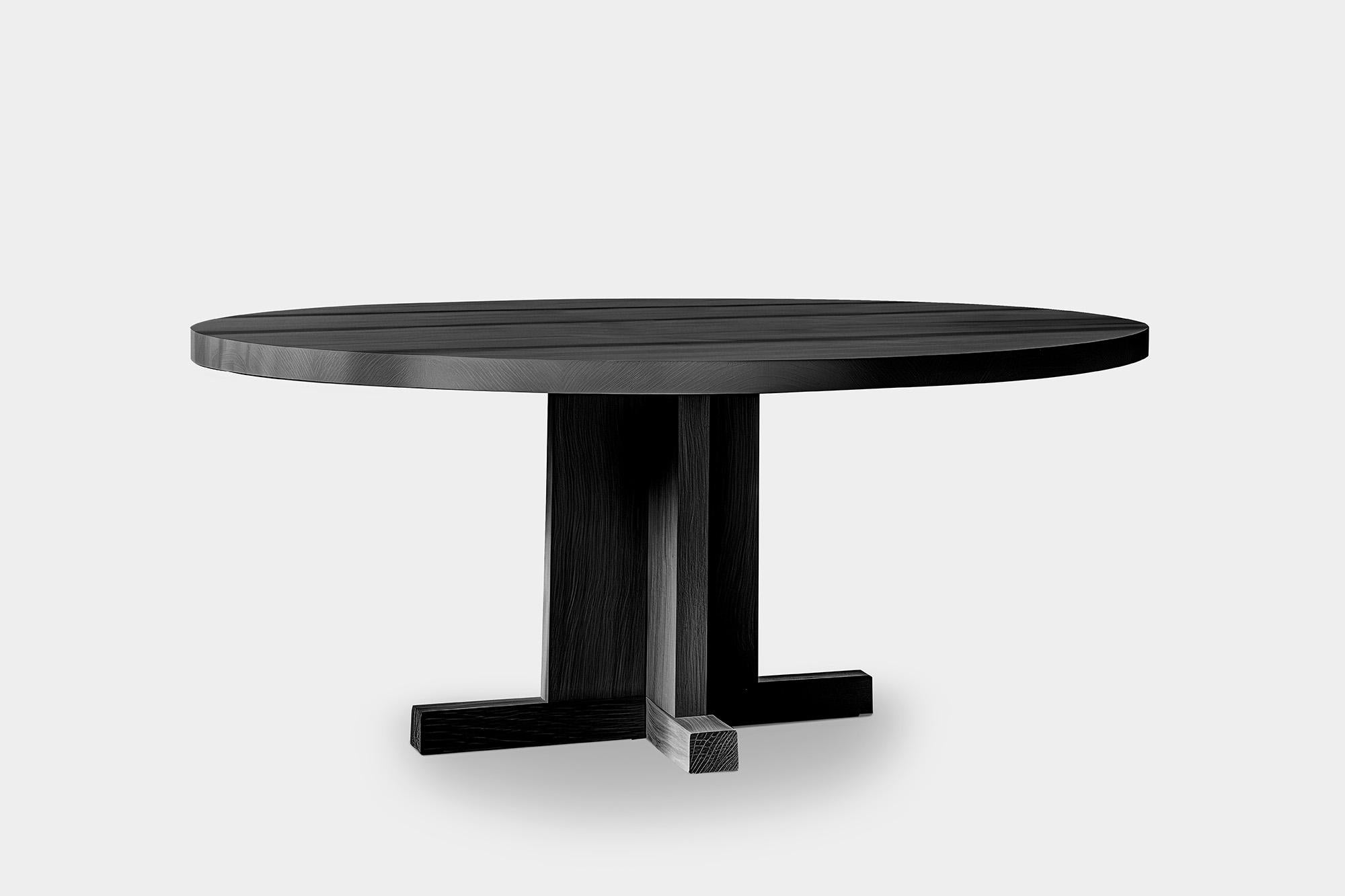 Mexican Dining Refined, Socle Solid Wood Tables for Dining by NONO No34 For Sale
