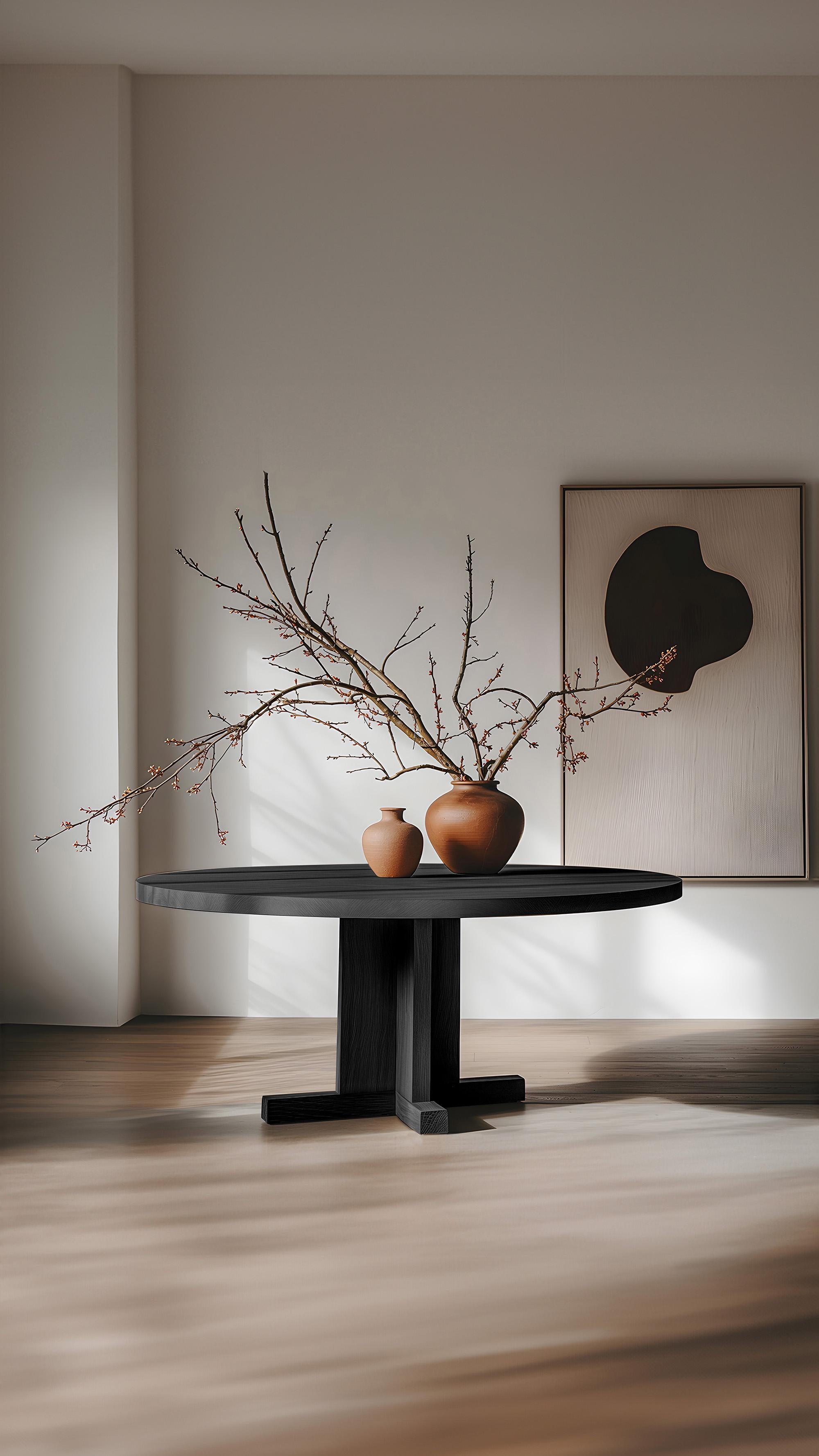 Dining Refined, Socle Solid Wood Tables for Dining by NONO No34 In New Condition For Sale In Ciudad de México, CDMX