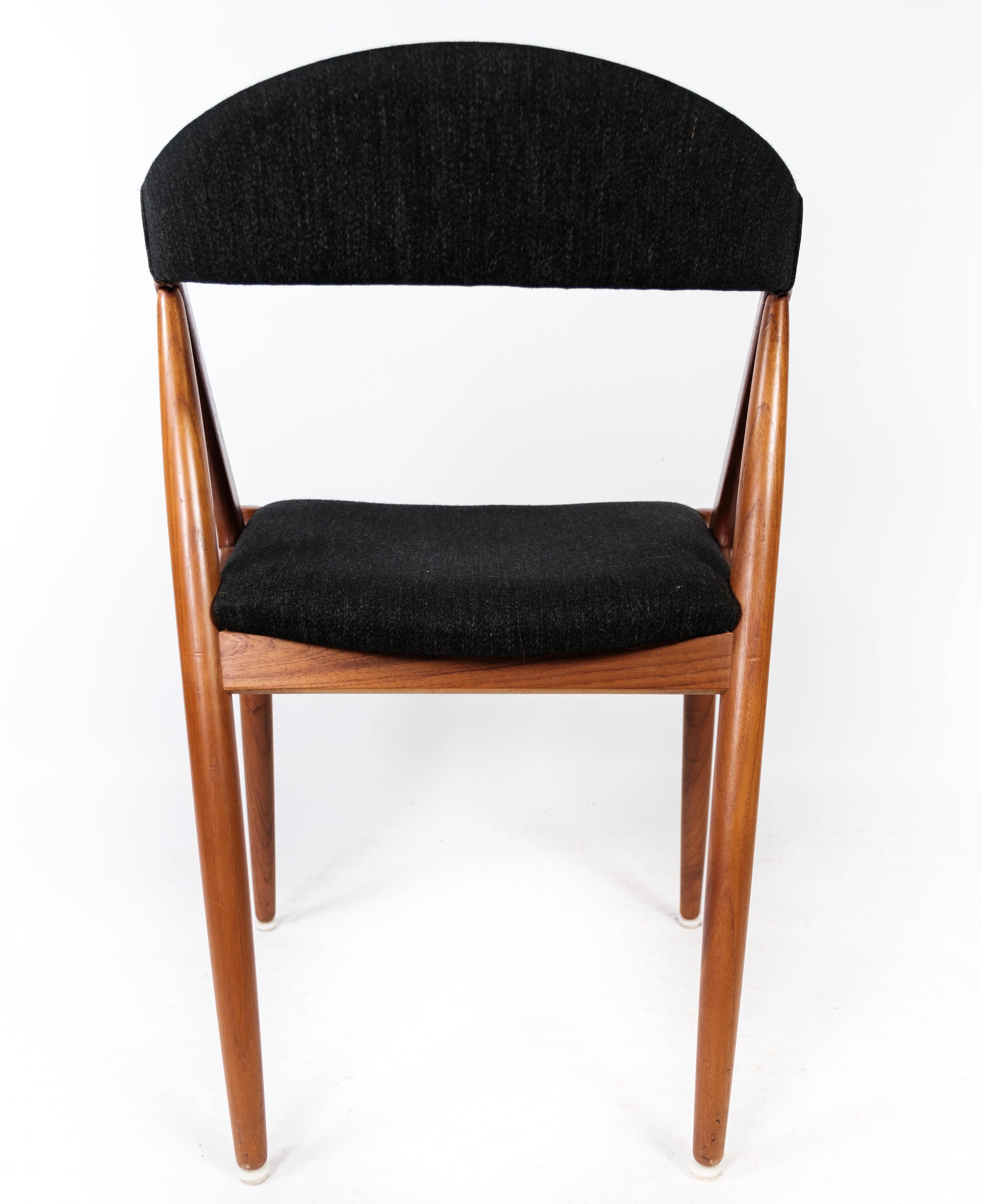 Dining Room Chair, Model 31, Designed by Kai Kristiansen in 1956 In Good Condition In Lejre, DK