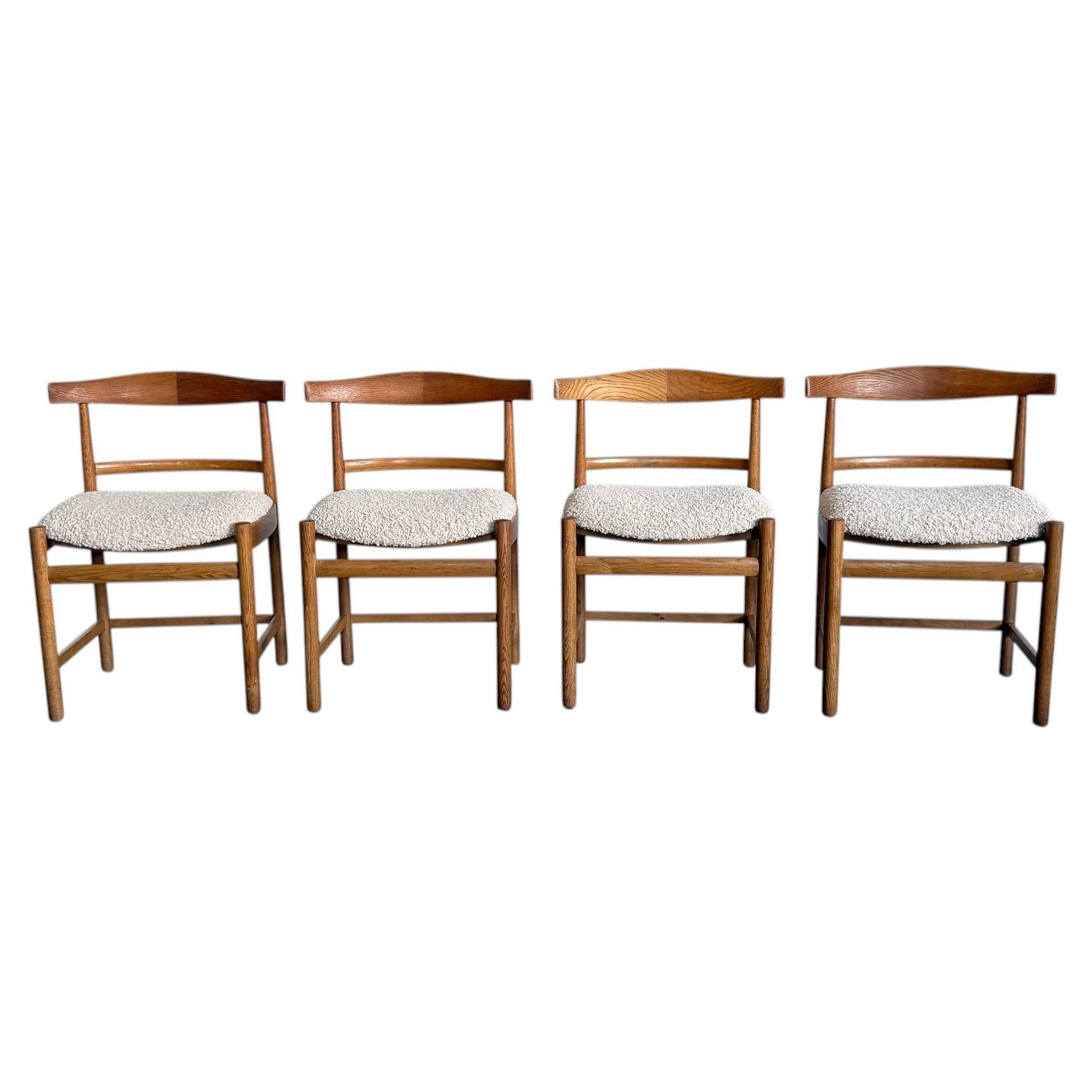 Chaises de salle à manger par Borge Mogensen pour Soborg Mobler, Danemark années 1960