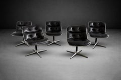 Sedie da sala da pranzo di Charles Pollock per Knoll International 1960s