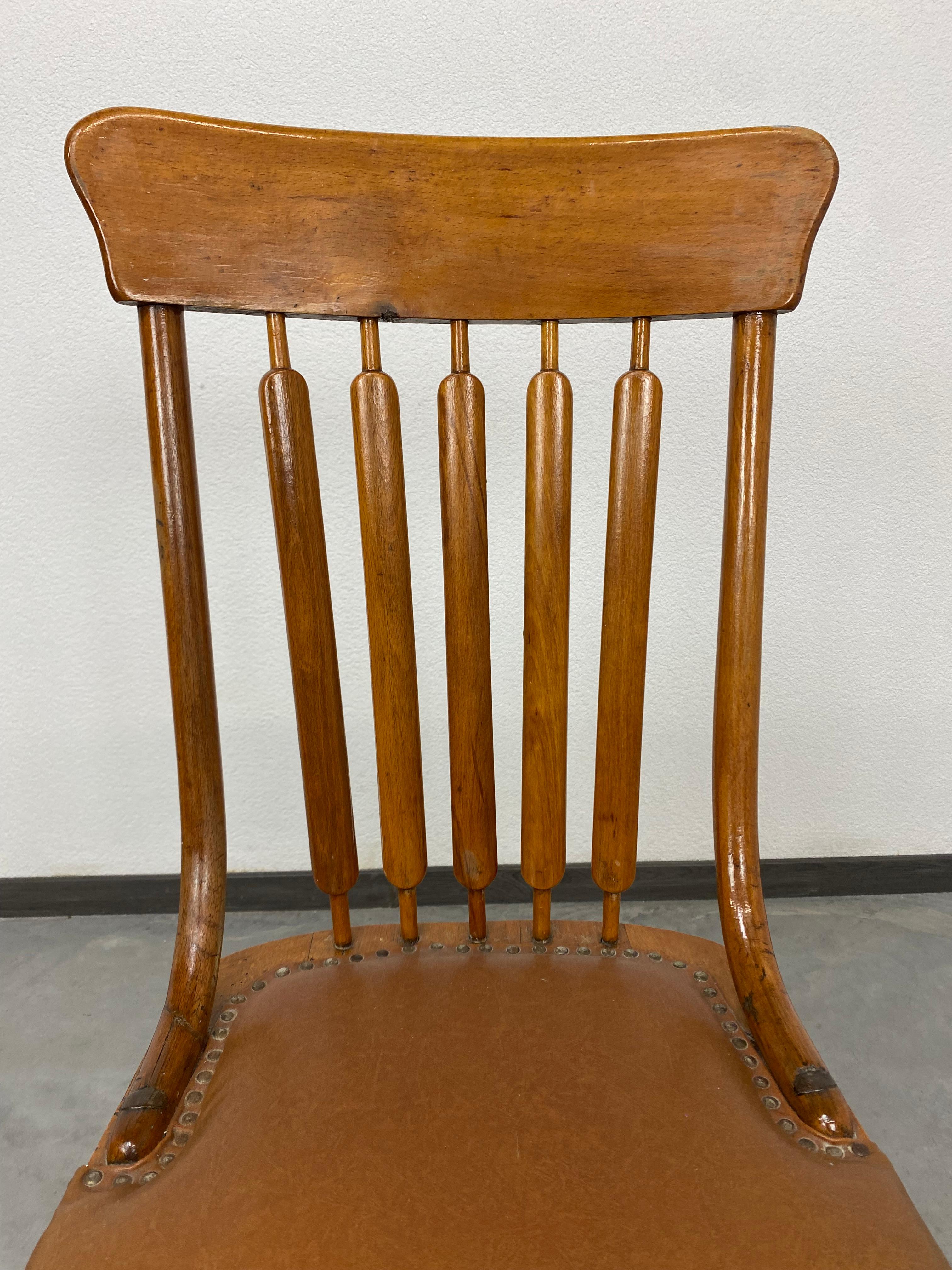 Dining Room Chairs in Style of Adolf Loos For Sale 1
