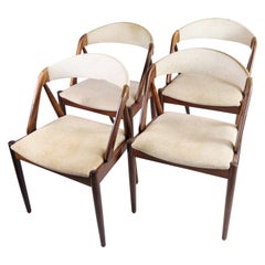 Dining Room Chairs Model 31 Made In Rosewood By Kai Kristiansen From 1960s
