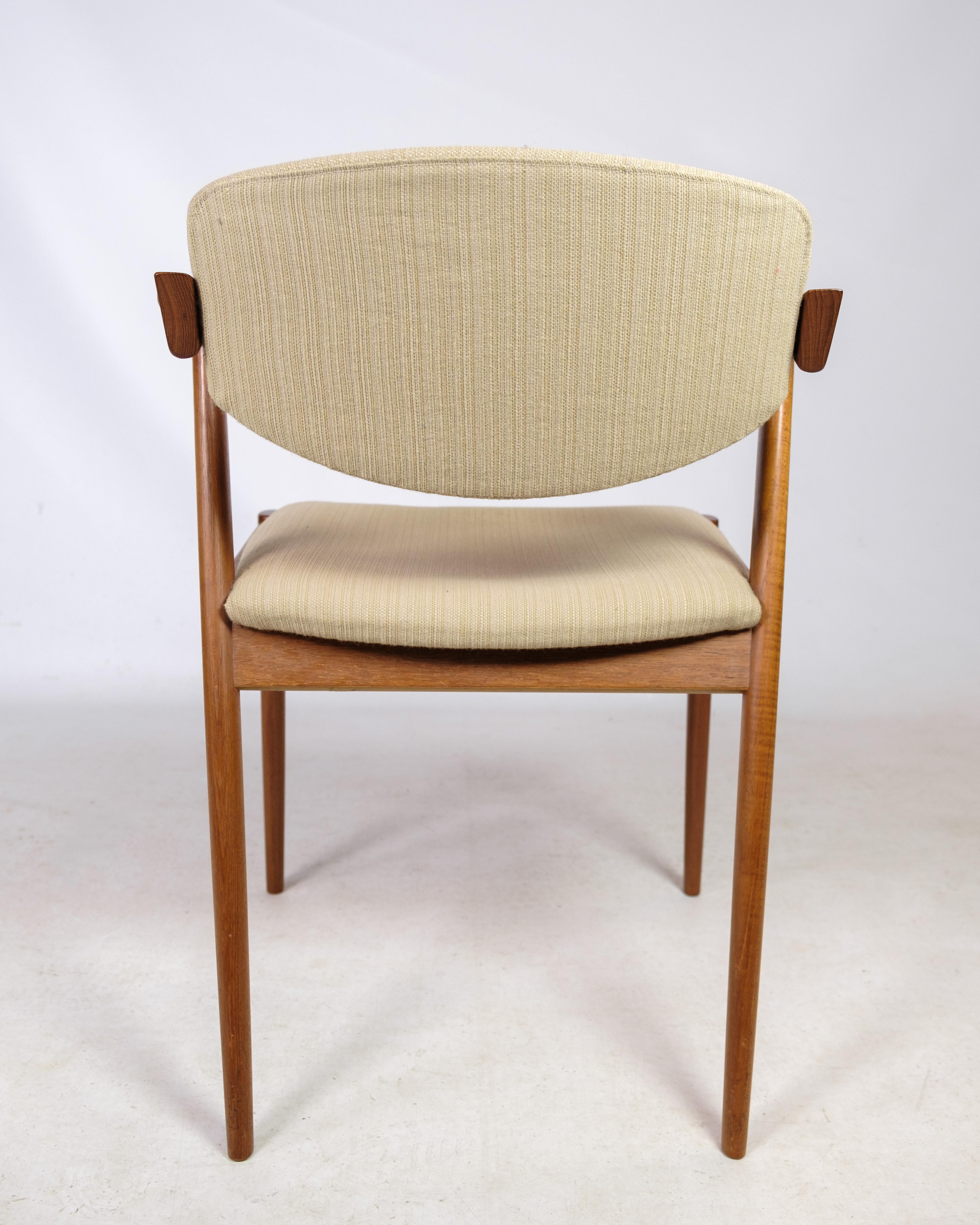 Dining Room Chairs, Model 42, Kai Kristiansen, Schou Andersen, 1960 For Sale 1