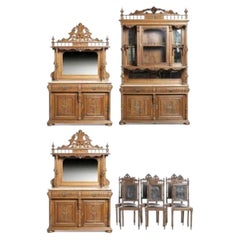 Mobilier de salle à manger de style Henri II – XIXe siècle