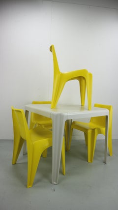 Dining Room or Garden Set by Helmit Bätzner for Bofinger, 1960s