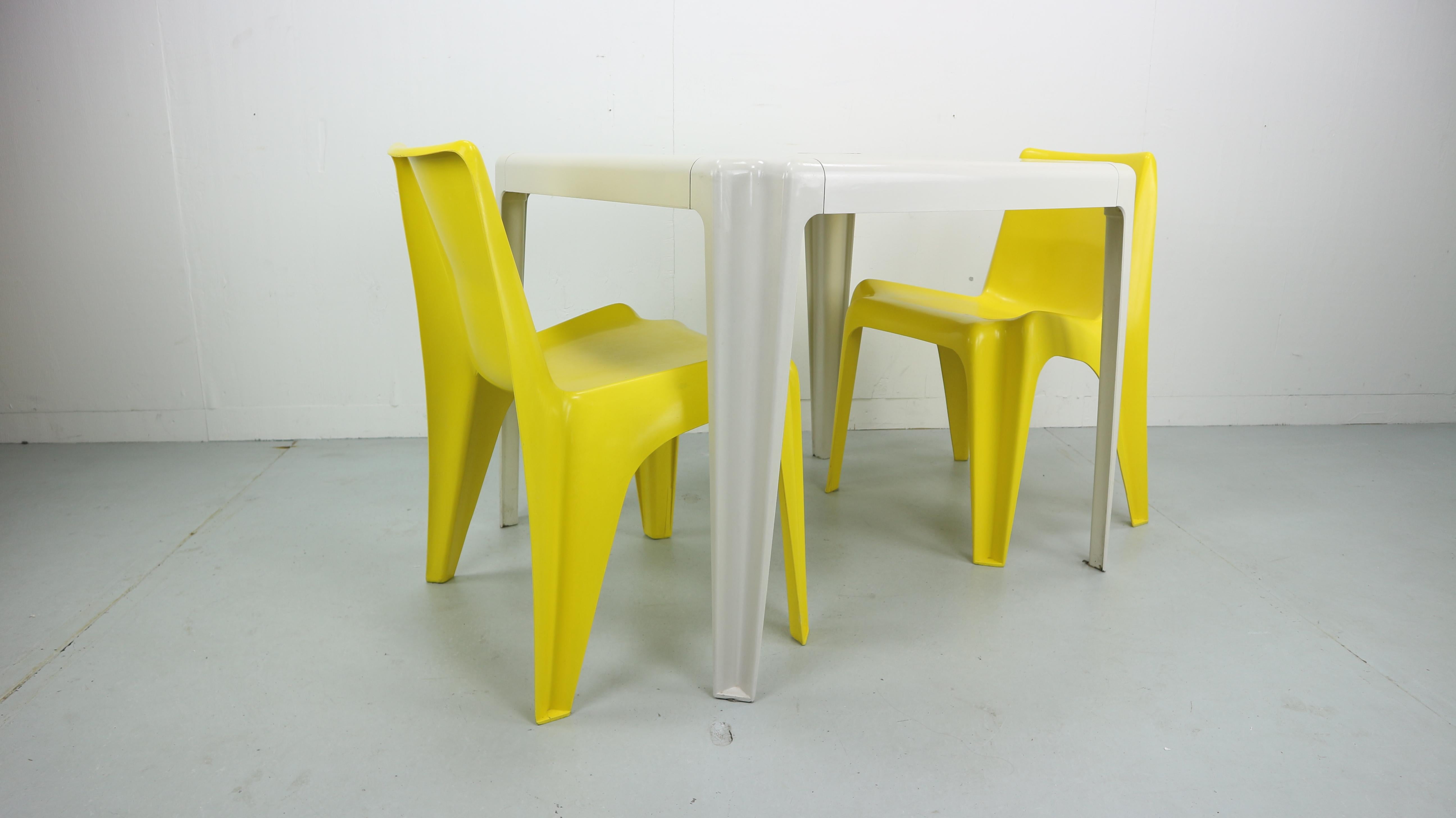 Dining Room or Garden Set by Helmit Bätzner for Bofinger, 1960s In Good Condition In The Hague, NL