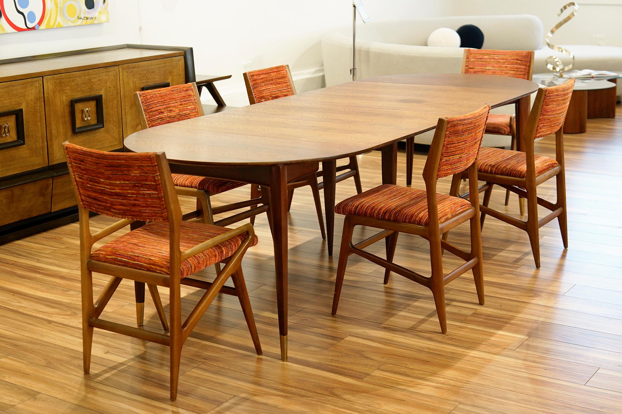 Dining Room Set by Gio Ponti for M. Singer & Sons, circa 1950s 4