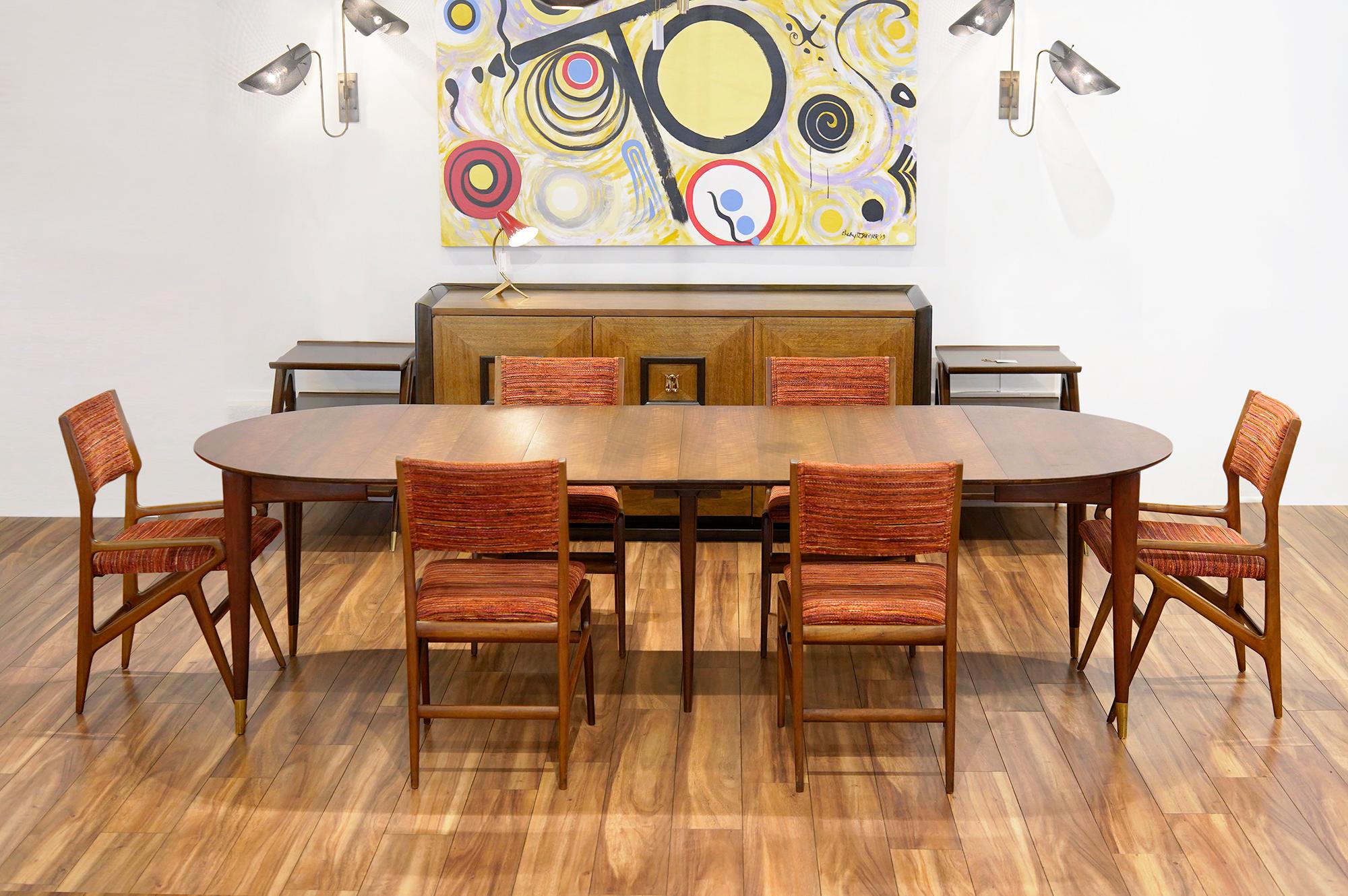 Dining Room Set by Gio Ponti for M. Singer & Sons, circa 1950s 6