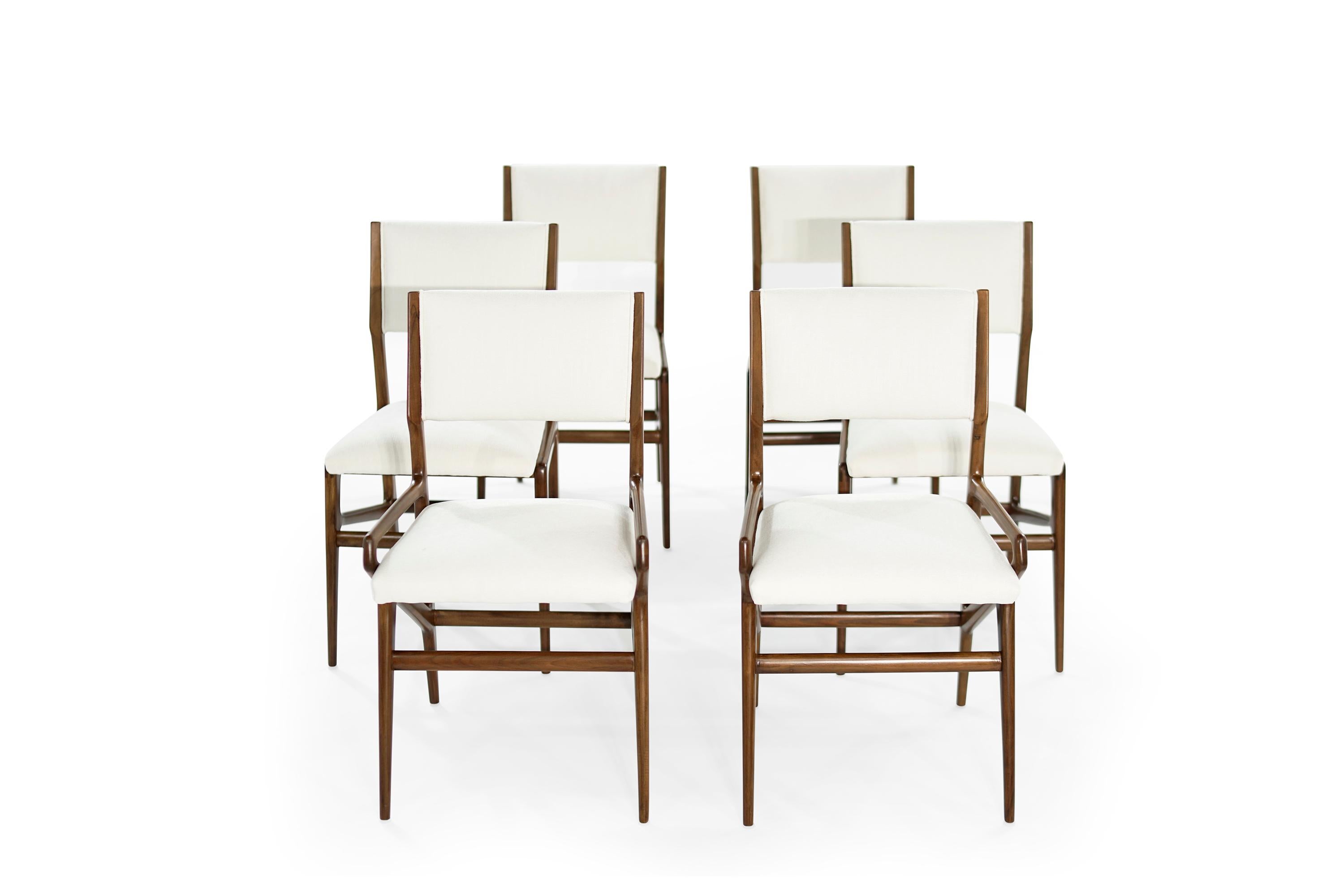 Dining Room Set by Gio Ponti for M. Singer & Sons, circa 1950s In Excellent Condition In Westport, CT