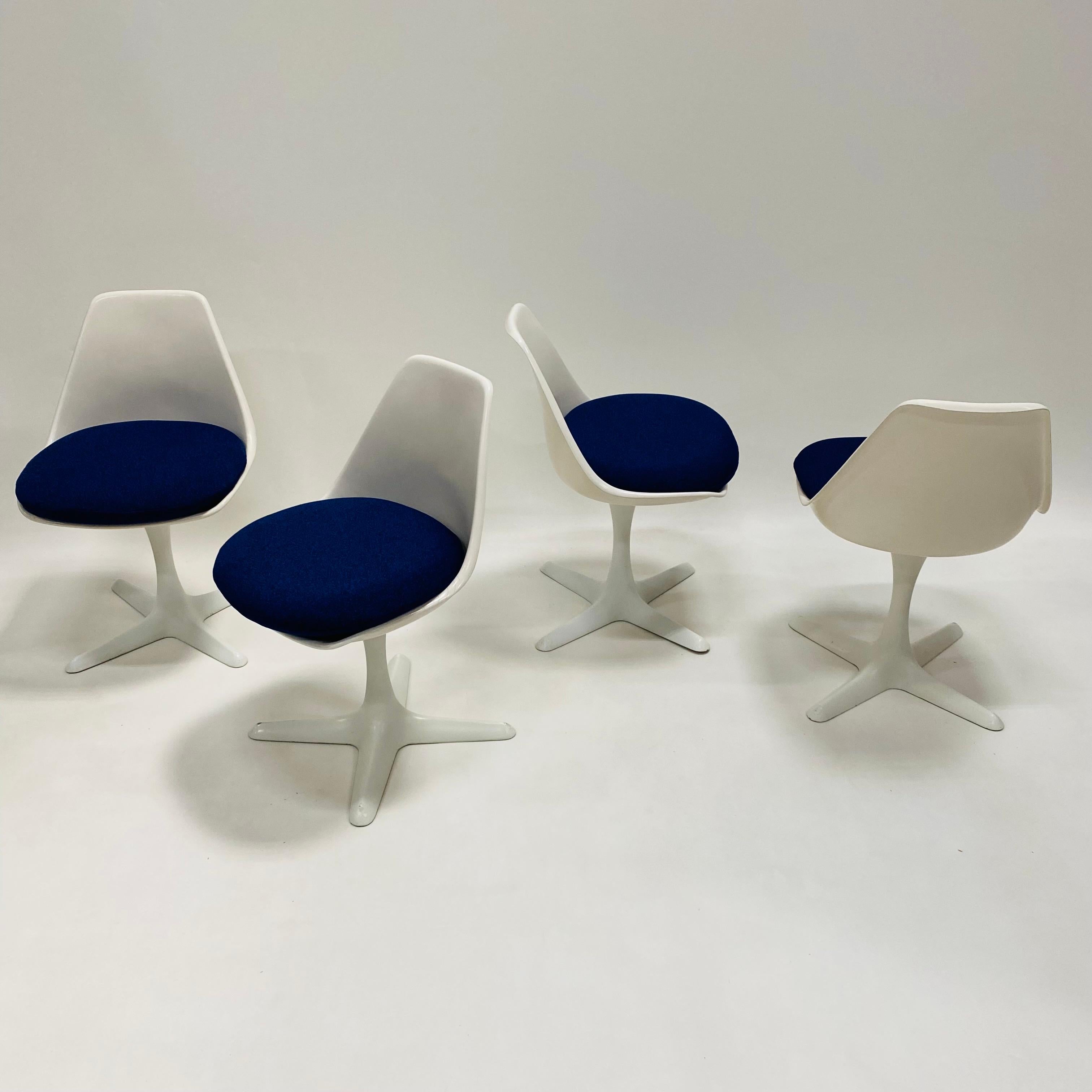 Upholstery Dining room set by Maurice Burke for Arkana, United Kingdom 1970s
