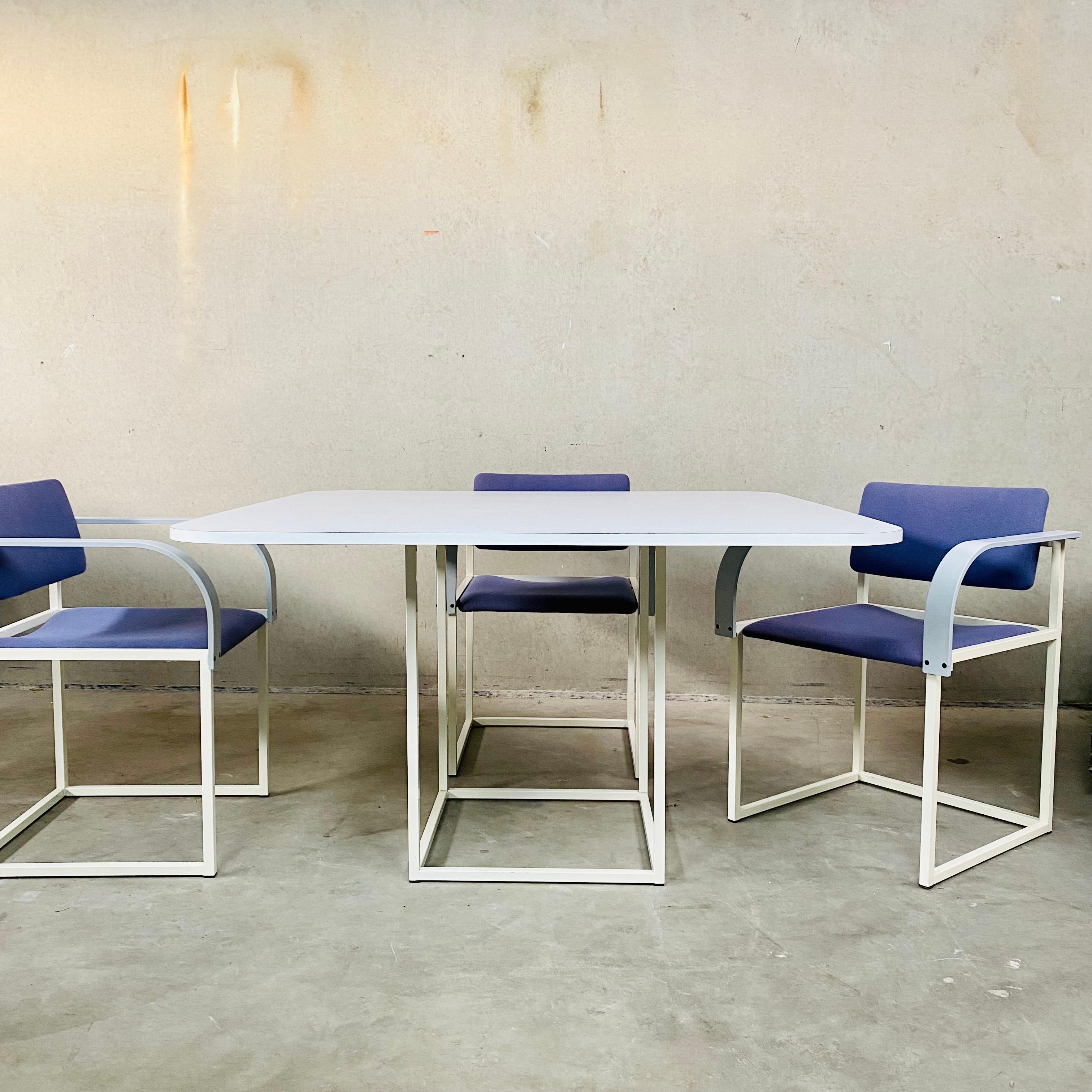 Dining Room Set by Pierre Mazairac & Karel Boonzaaijer for Pastoe, Dutch Design For Sale 4