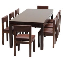 dining room set designed by Emiel Veranneman, admired by Victor Vasarely 1960