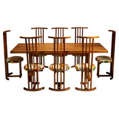 Dining Room Set in Walnut attr. to Filippo Monti, Italy 1960s