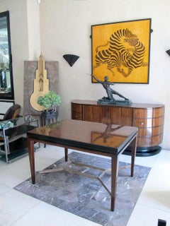 Dining Room Table, '6/8 People', Attributed to Marc Léo de Nicolas du Plantier