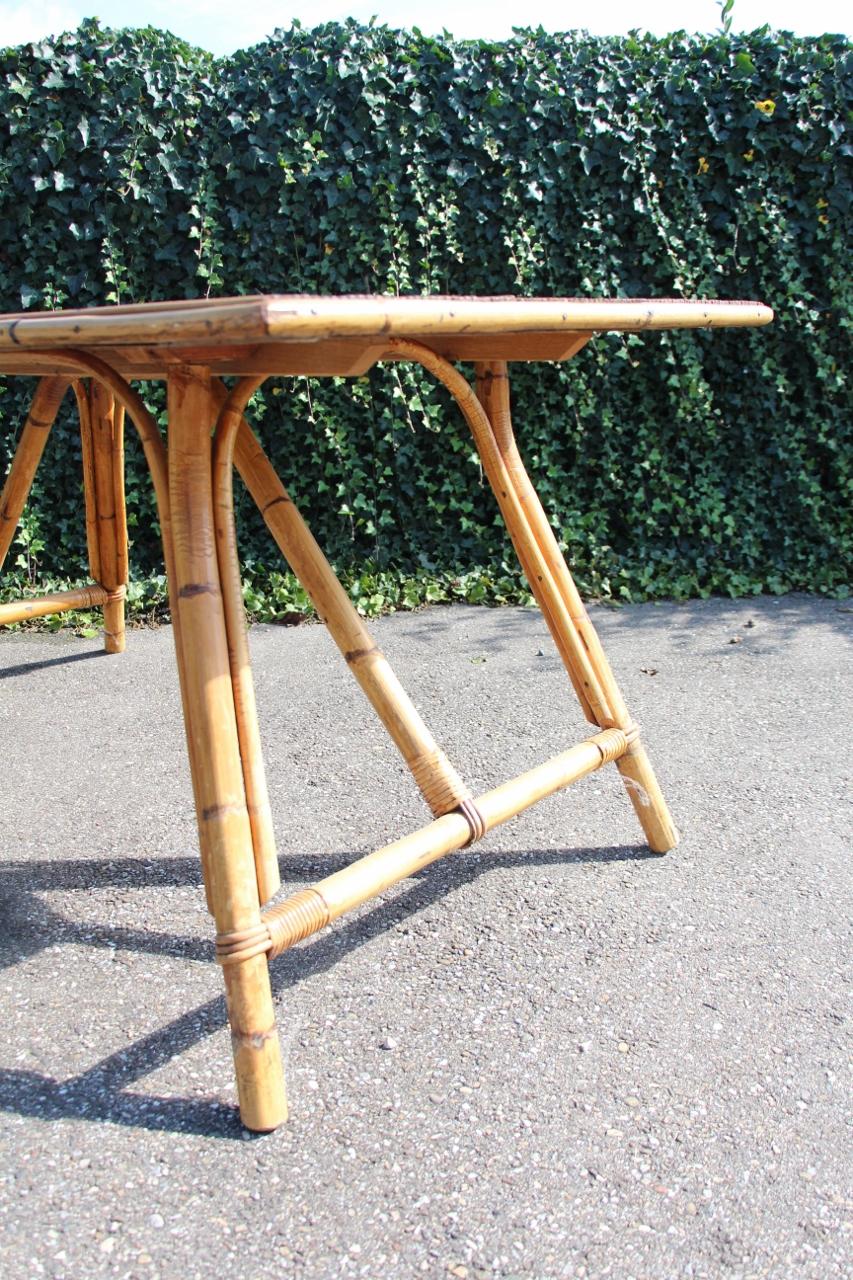 Francese Dining Room Table By Audoux Minnet And Roger Capron in vendita