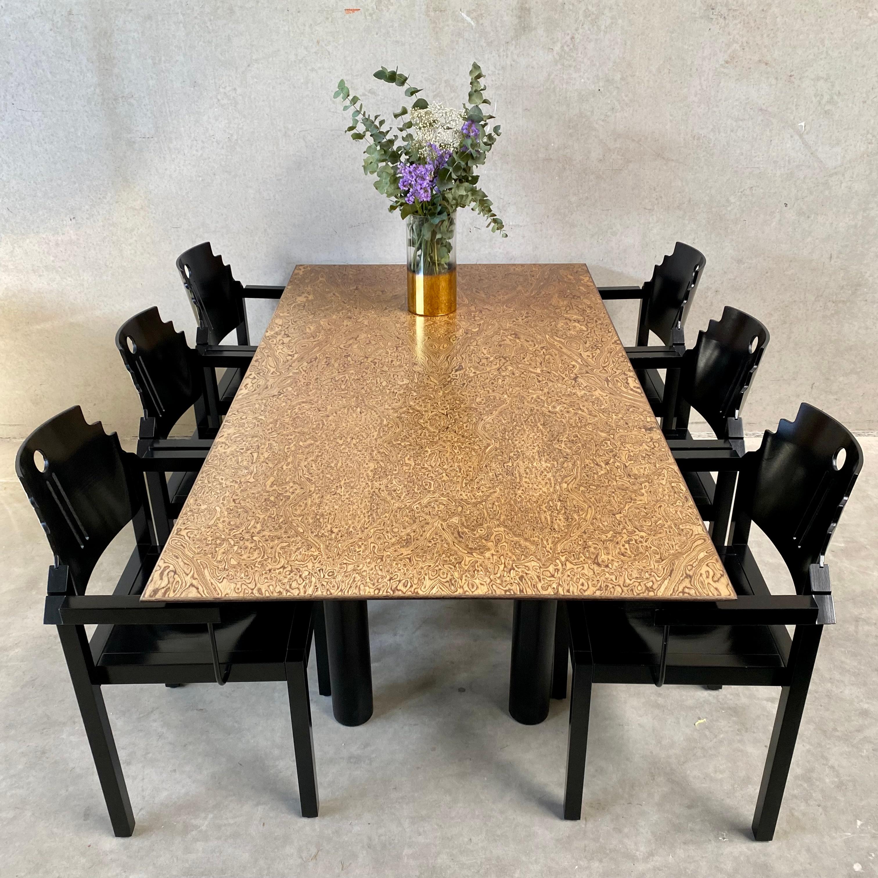 Dining room table by Hans Eichenberger for Röthlisberger, Switzerland 1980s 7