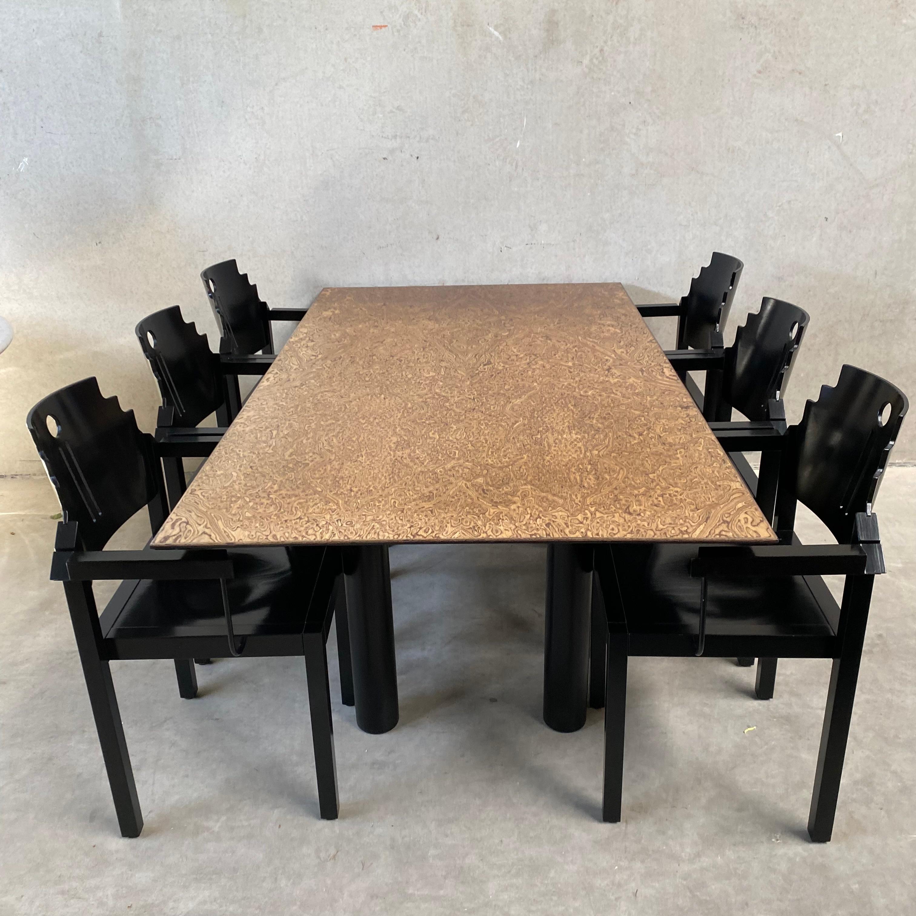 Dining room table by Hans Eichenberger for Röthlisberger, Switzerland 1980s 8