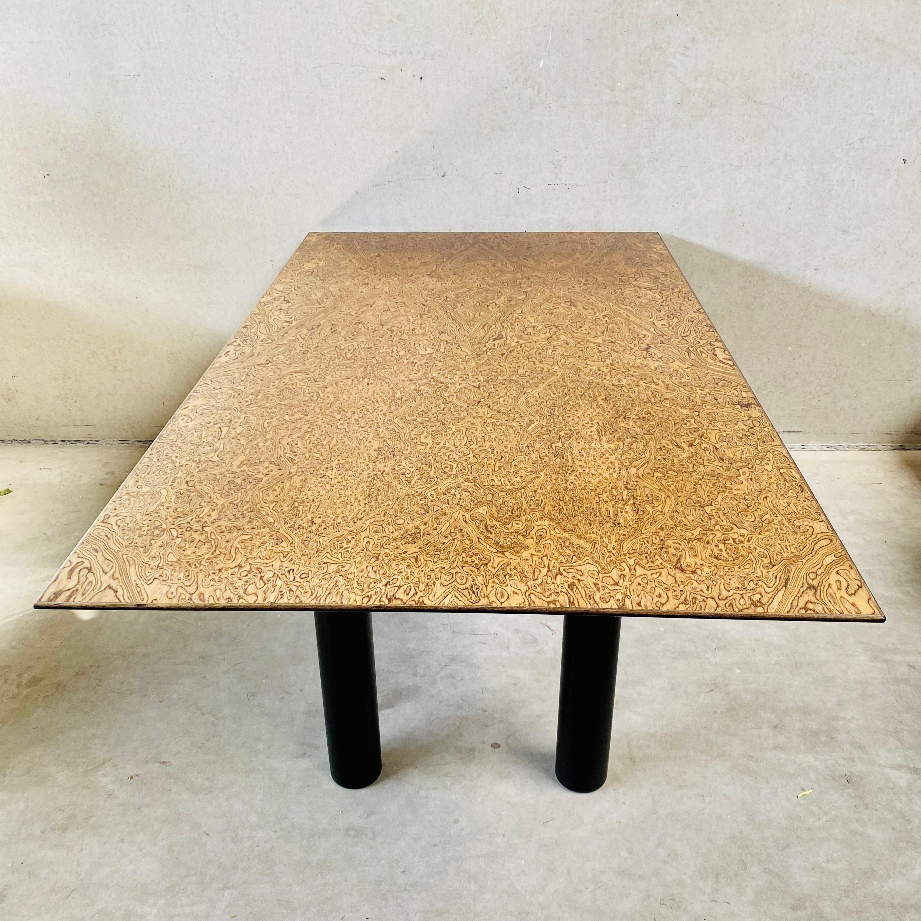 Dining room table by Hans Eichenberger for Röthlisberger, Switzerland 1980s In Good Condition In DE MEERN, NL