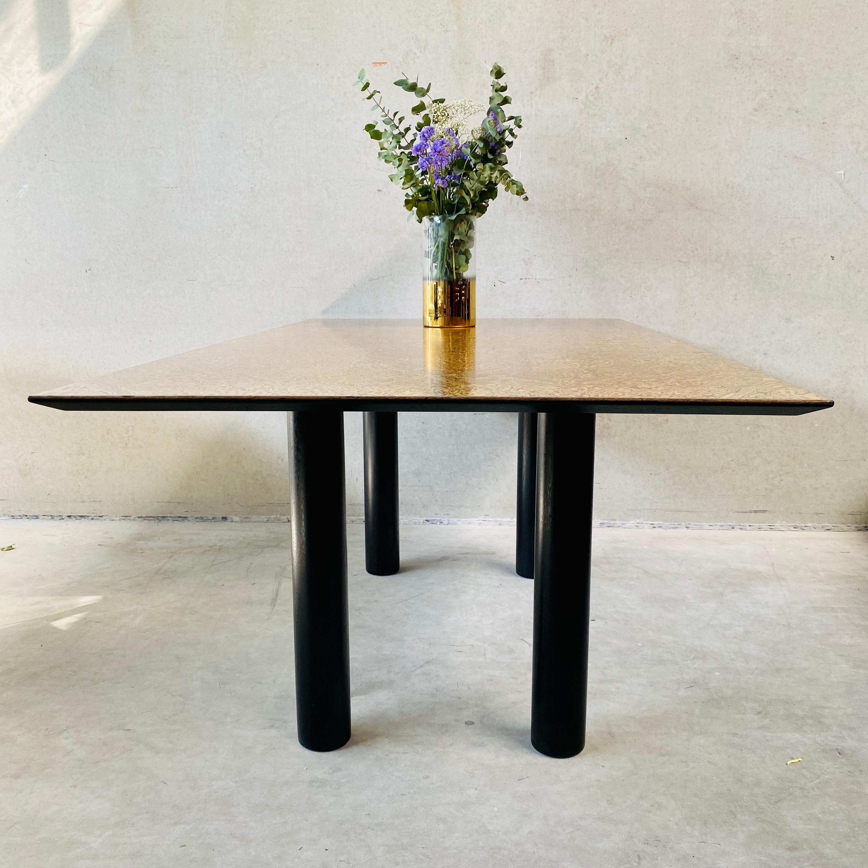 Dining room table by Hans Eichenberger for Röthlisberger, Switzerland 1980s 1
