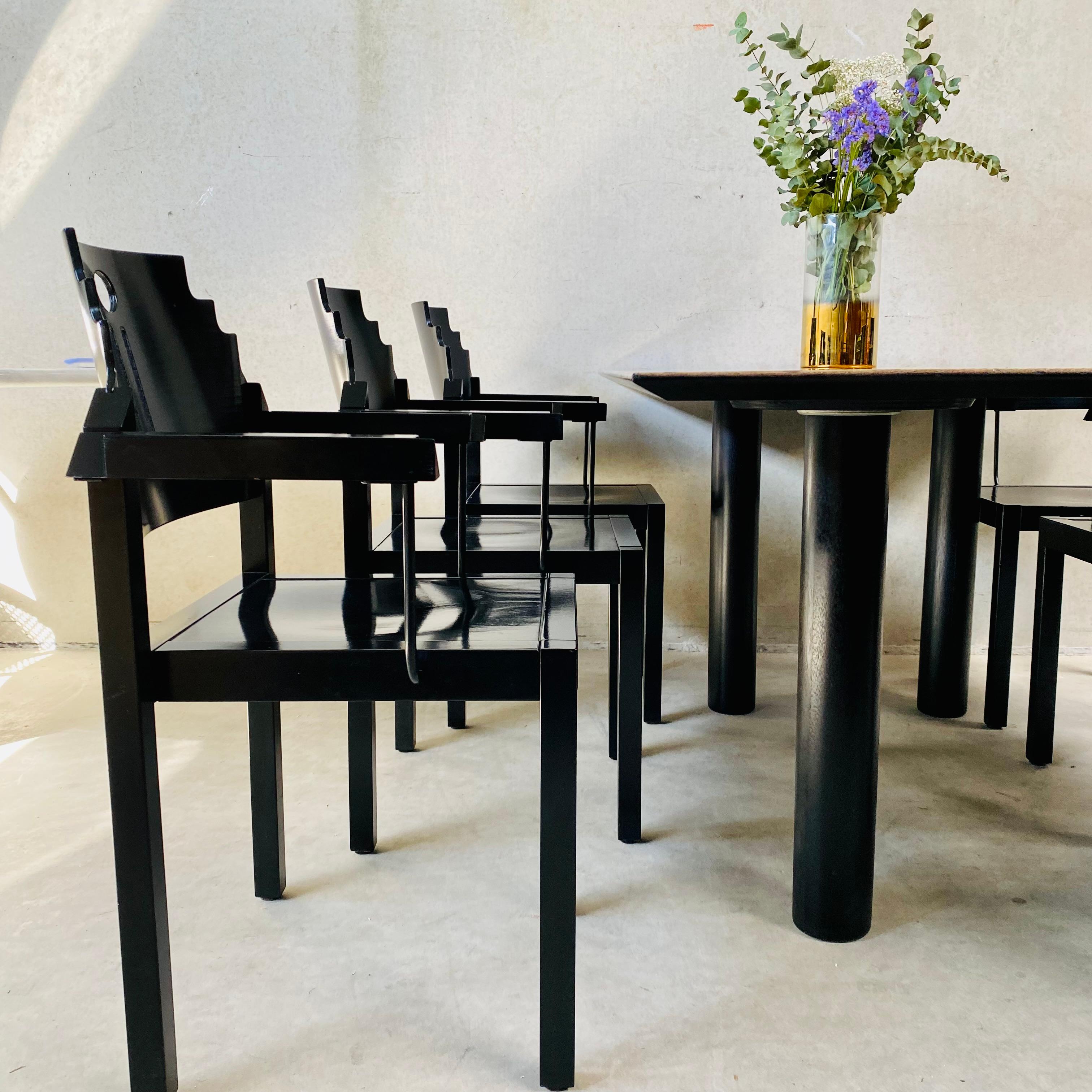Dining room table by Hans Eichenberger for Röthlisberger, Switzerland 1980s 2