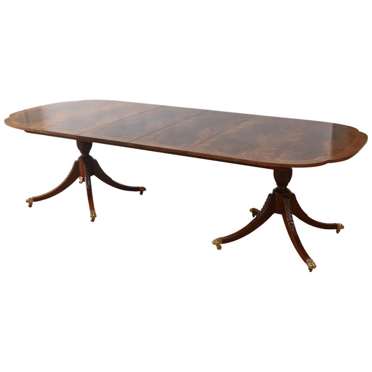 Dining Room Table, Historic Charleston Collection Signed Baker