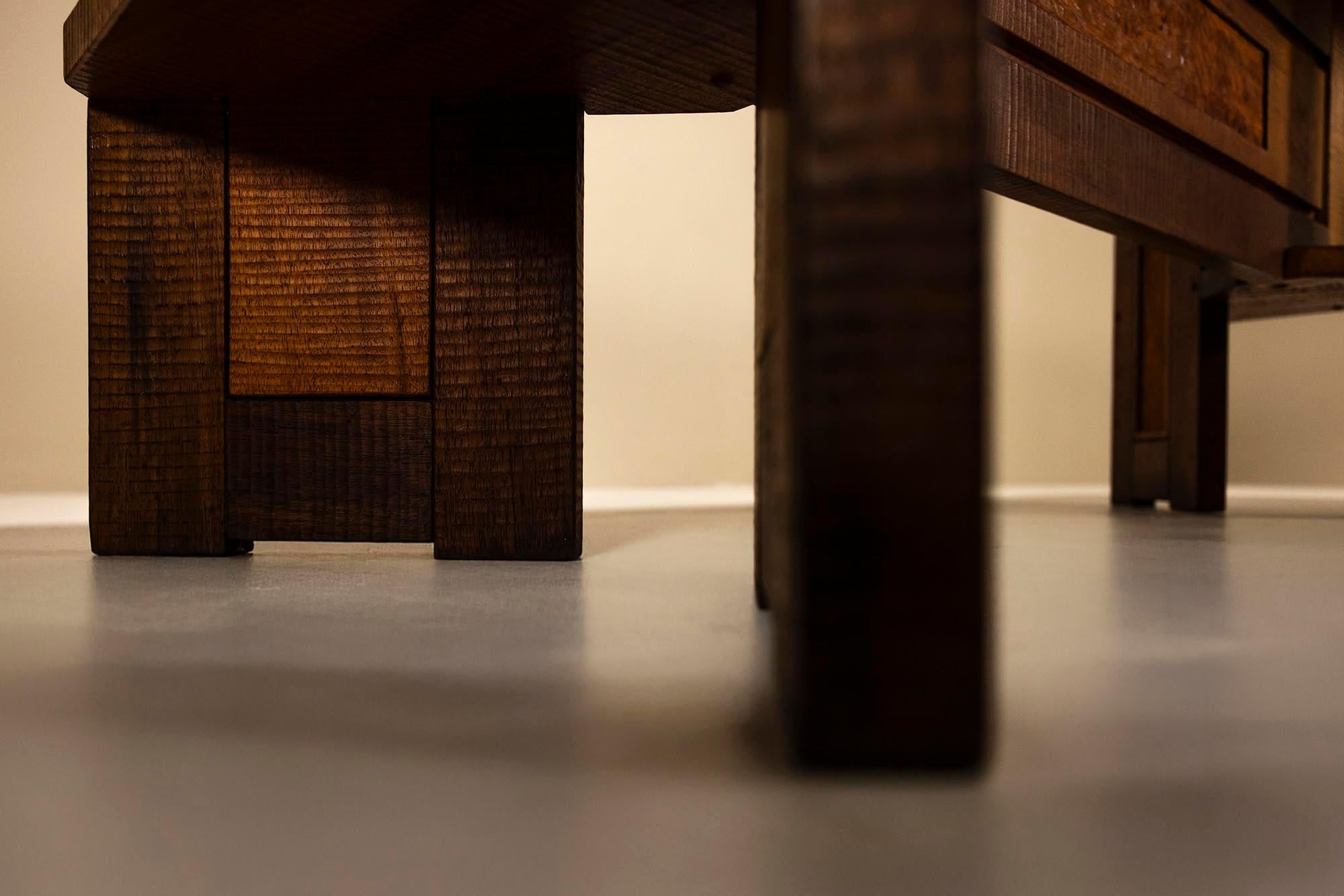 Mesa de comedor al estilo de Giuseppe Rivadossi, Italia en venta 2