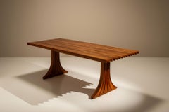 Dining Room Table in Walnut attr. to Filippo Monti, Italy 1960s