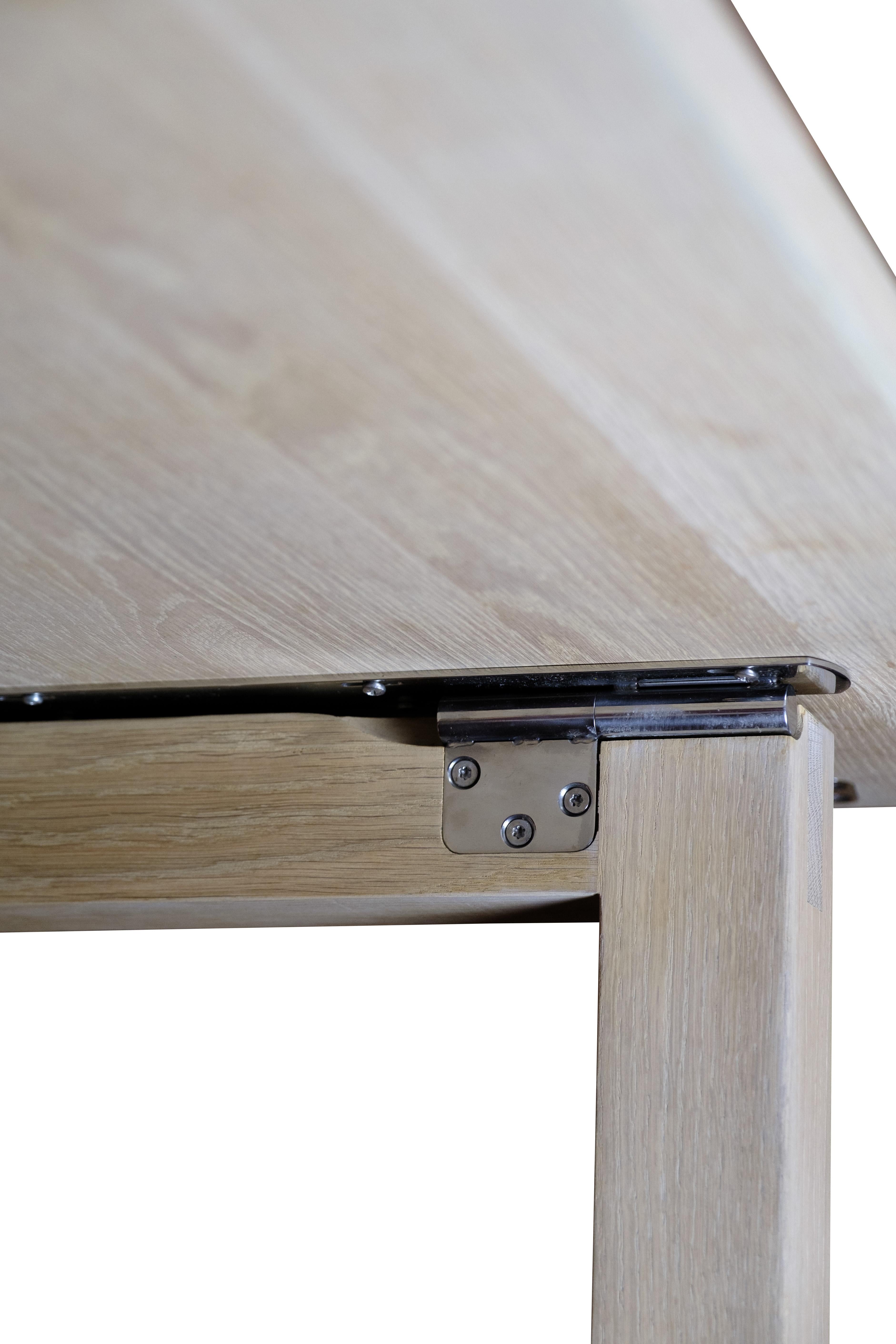 Table de salle à manger en Oak Solid par Hans T. Raunkjær pour Trip Trap en vente 3