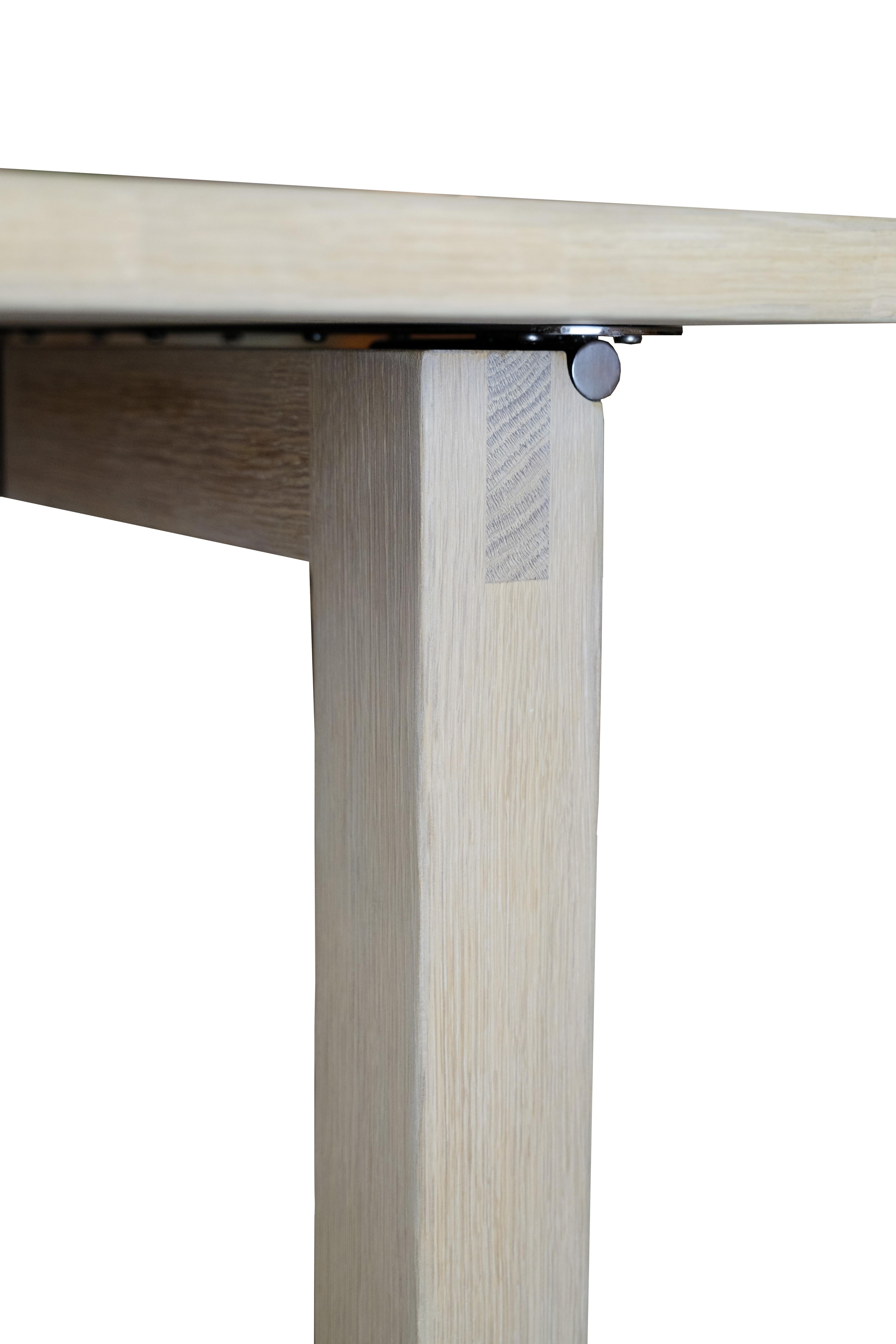 Table de salle à manger en Oak Solid par Hans T. Raunkjær pour Trip Trap en vente 4