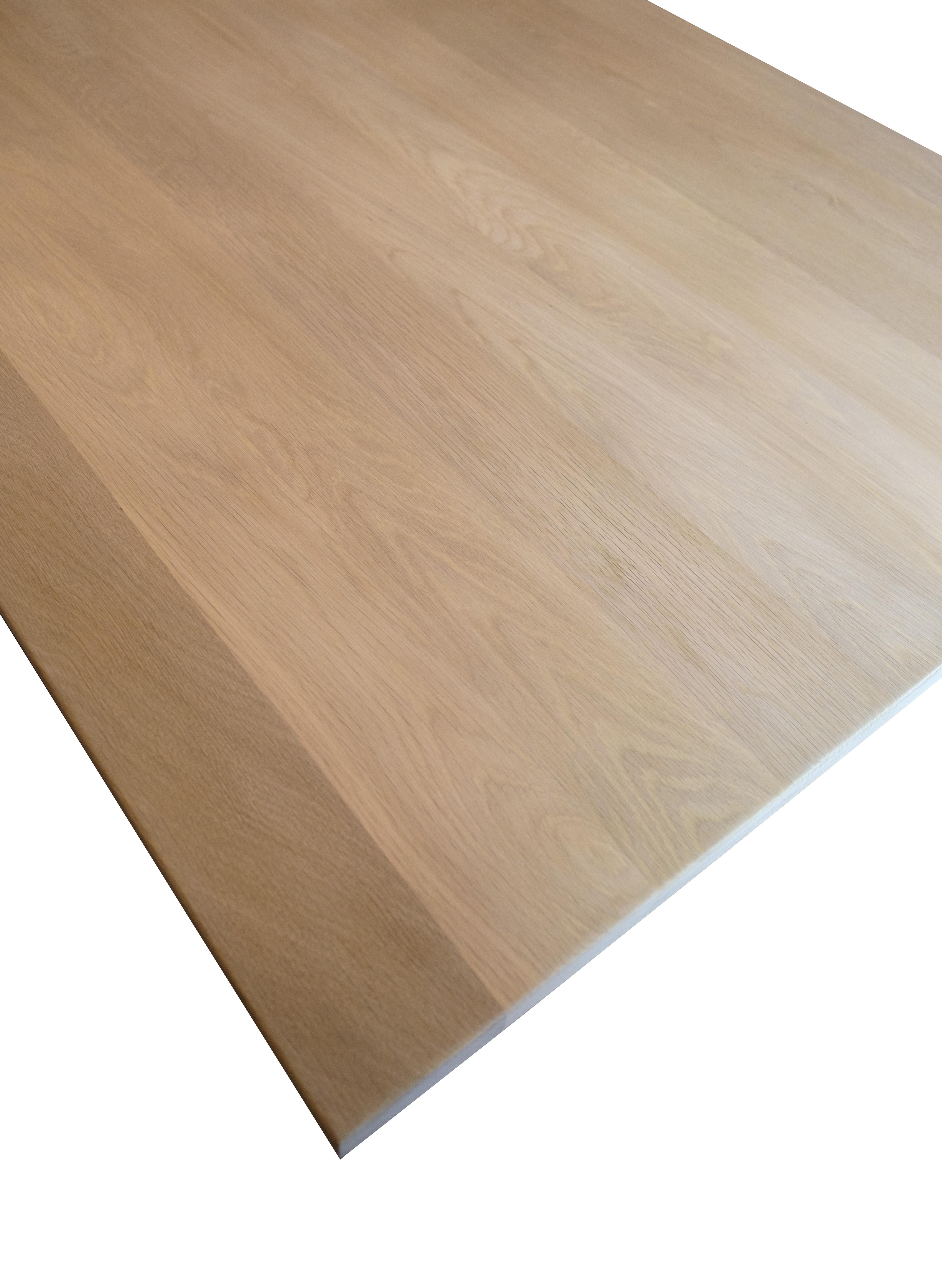 Scandinave moderne Table de salle à manger en Oak Solid par Hans T. Raunkjær pour Trip Trap en vente