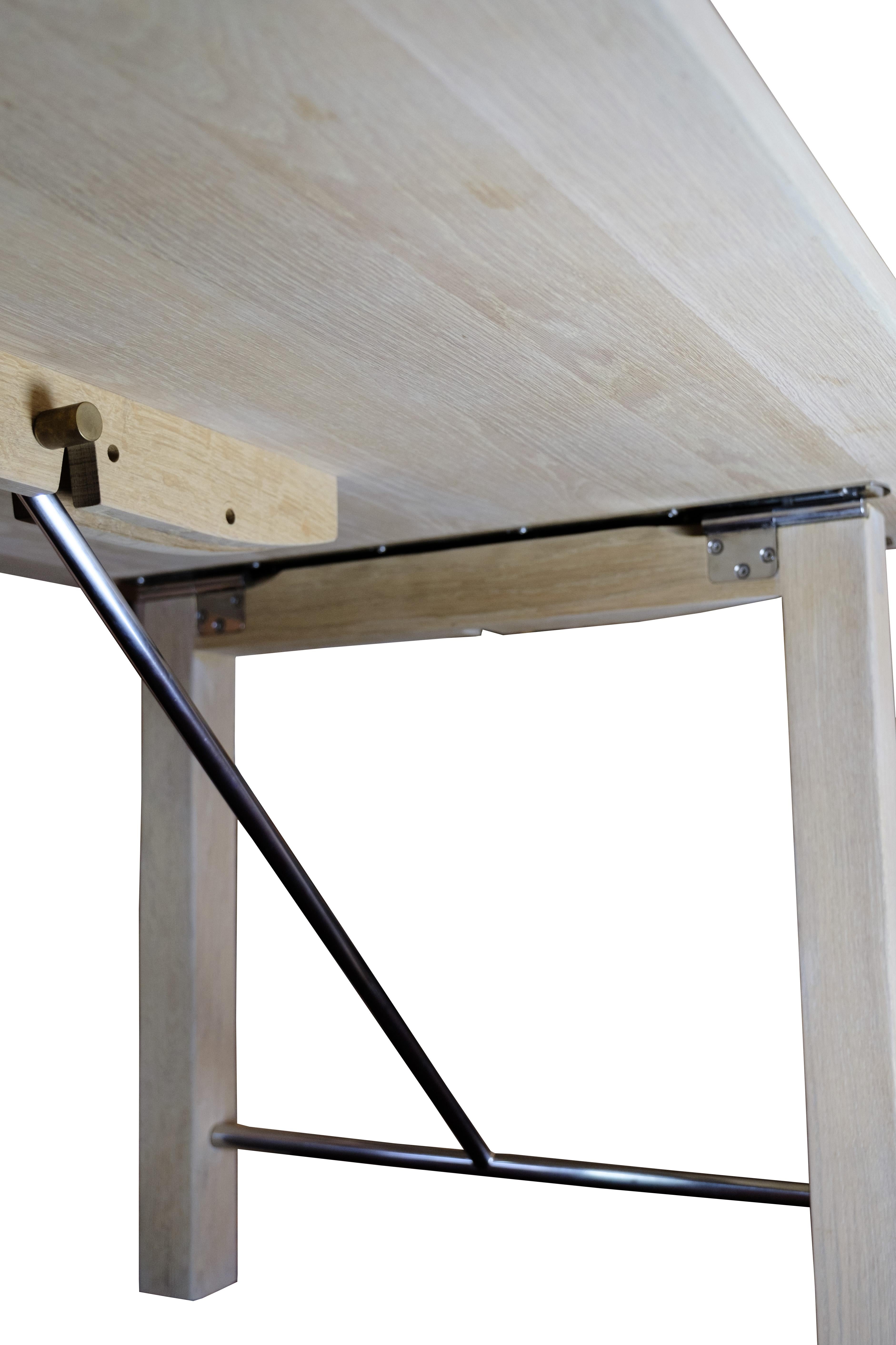 Table de salle à manger en Oak Solid par Hans T. Raunkjær pour Trip Trap en vente 2