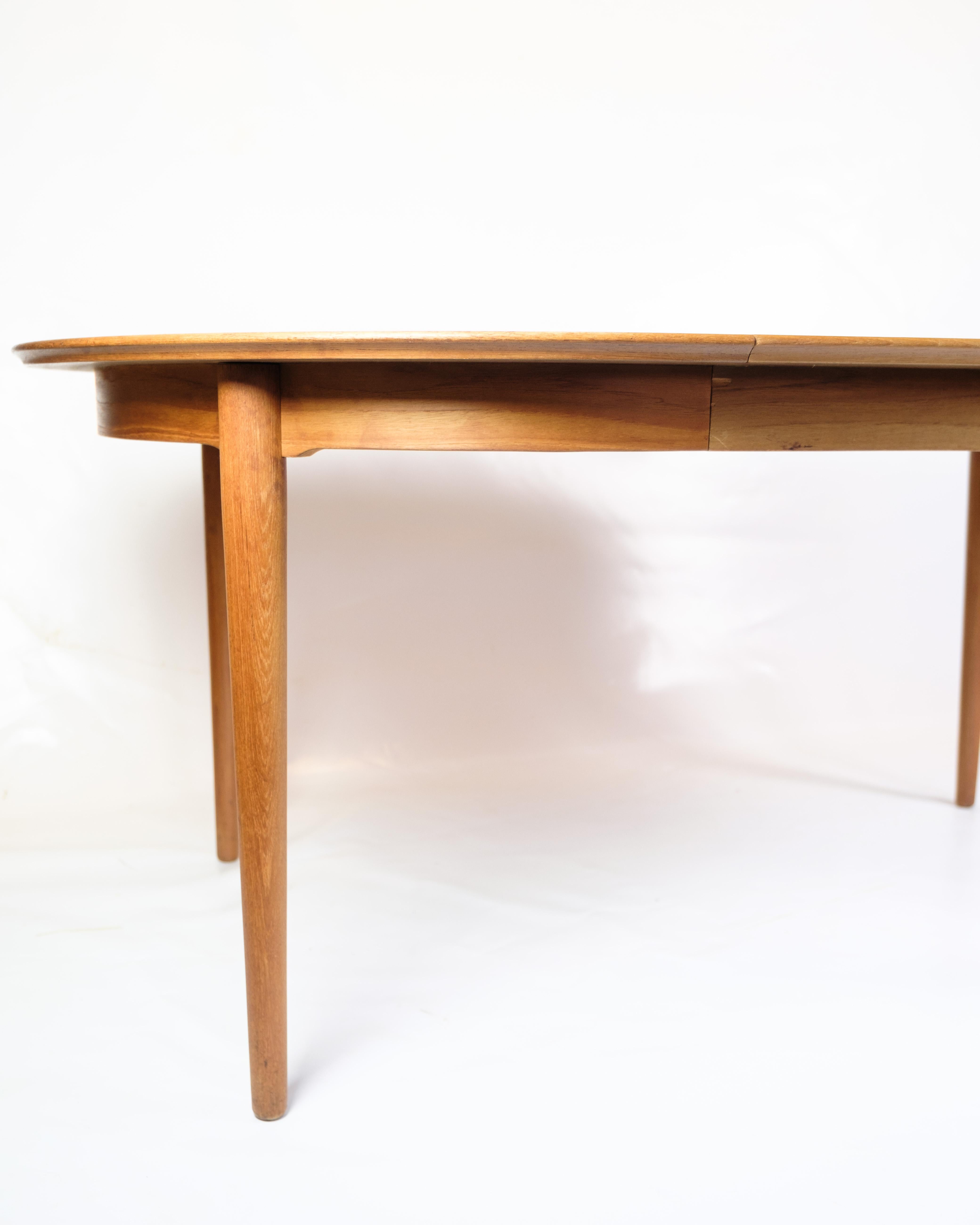 Dining Room Table Made In Teak With Extensions By Arne Vodder From 1960s For Sale 4