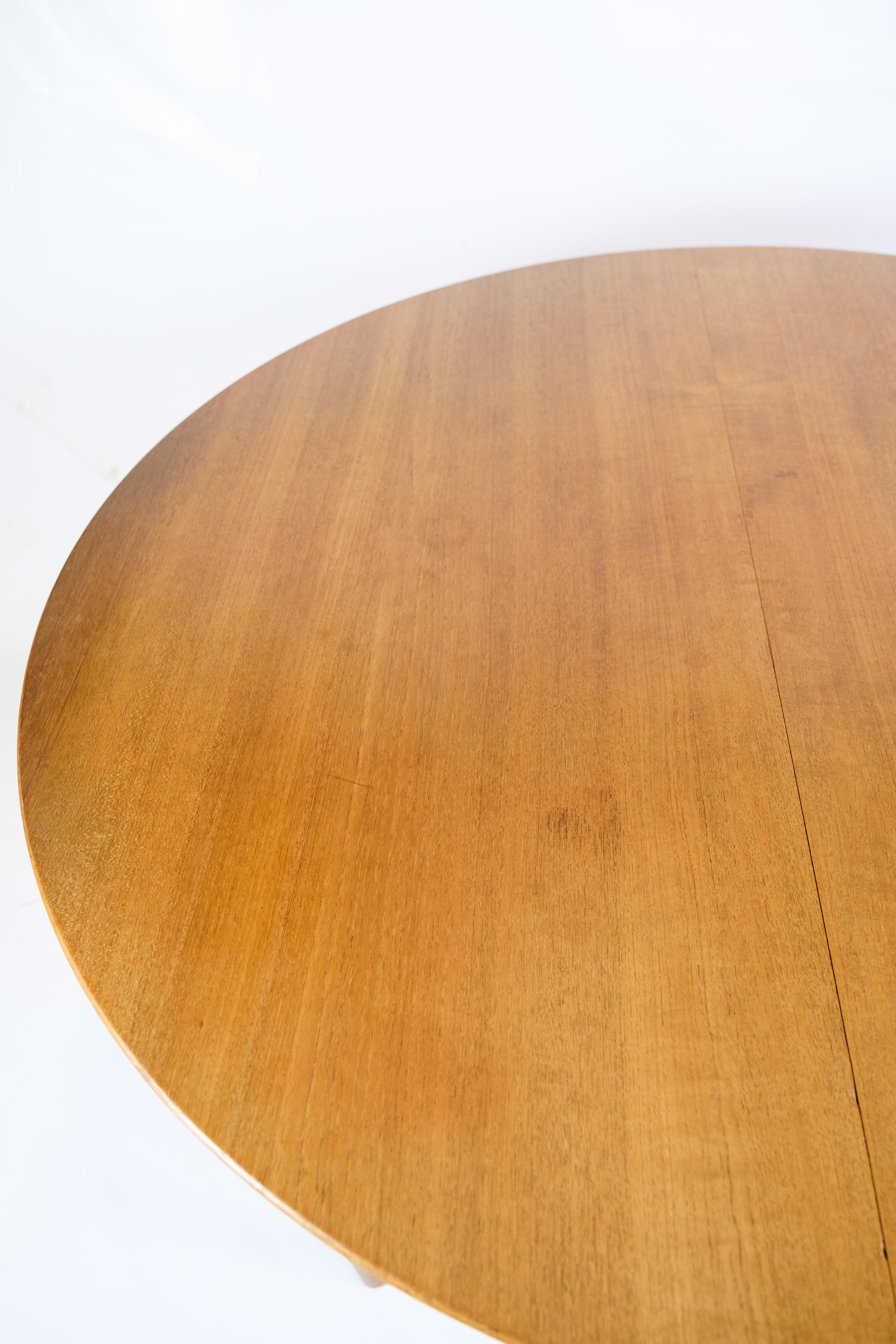 Mid-Century Modern Dining Room Table Made In Teak With Extensions By Arne Vodder From 1960s For Sale