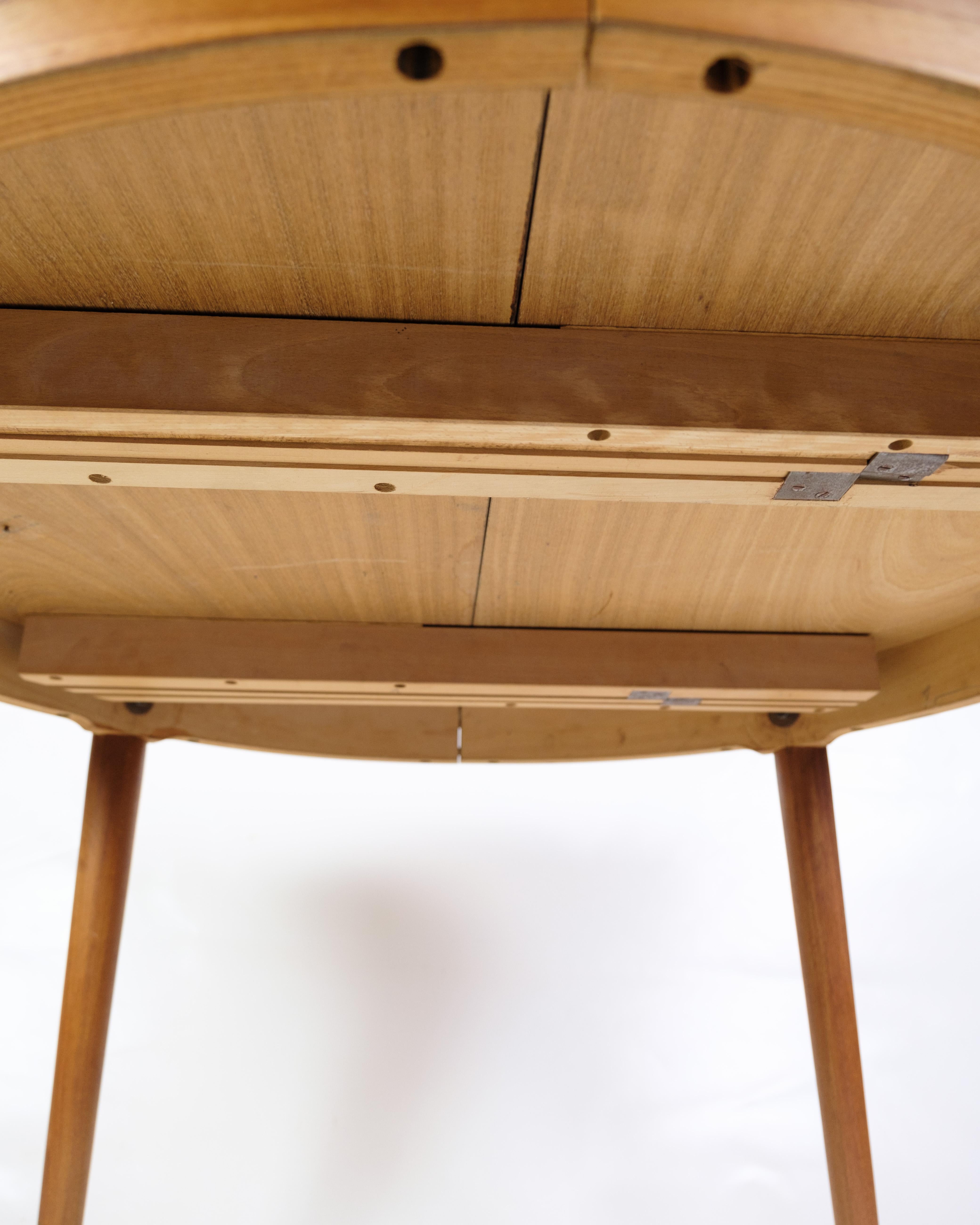 Dining Room Table Made In Teak With Extensions By Arne Vodder From 1960s For Sale 1