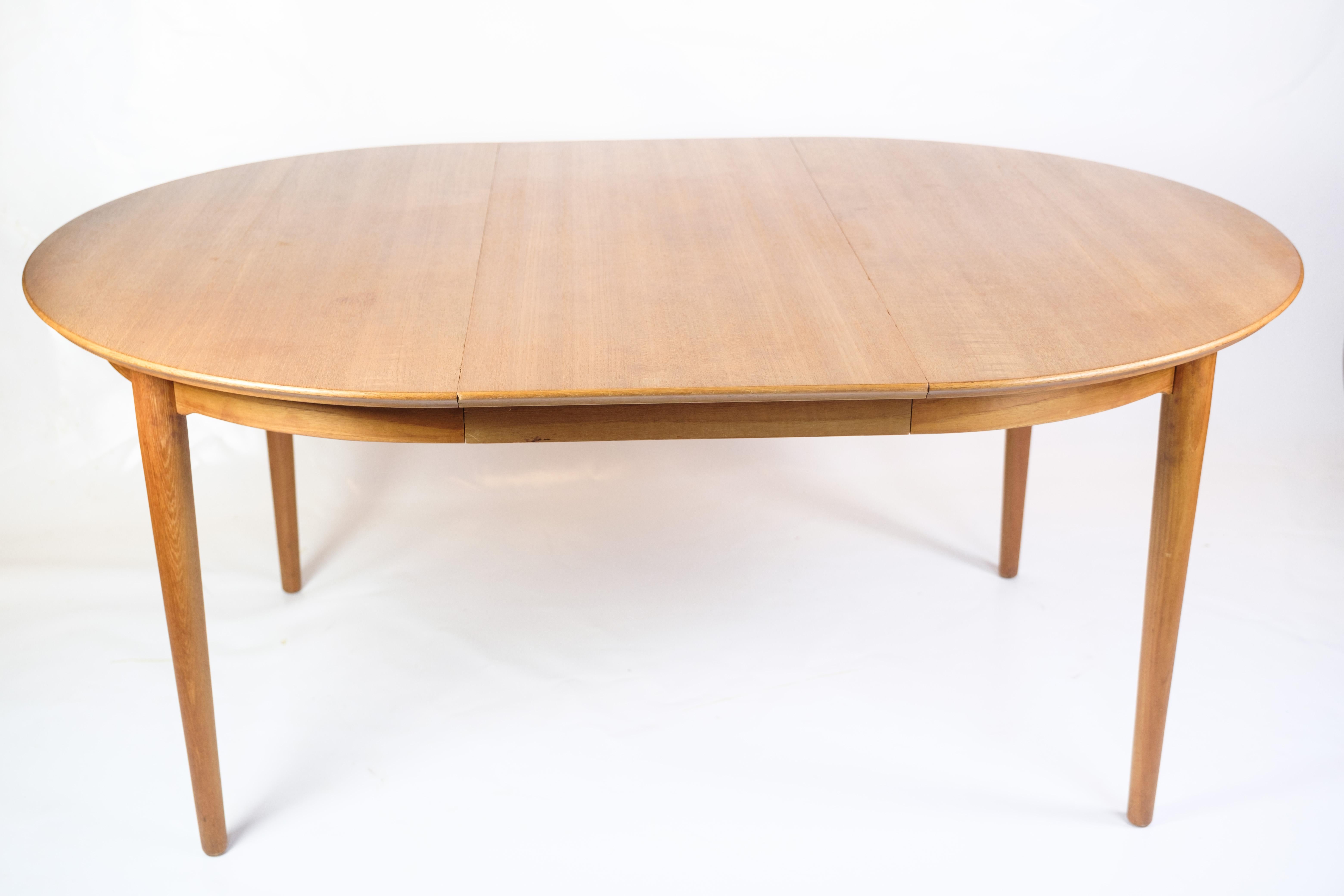 Dining Room Table Made In Teak With Extensions By Arne Vodder From 1960s For Sale 2