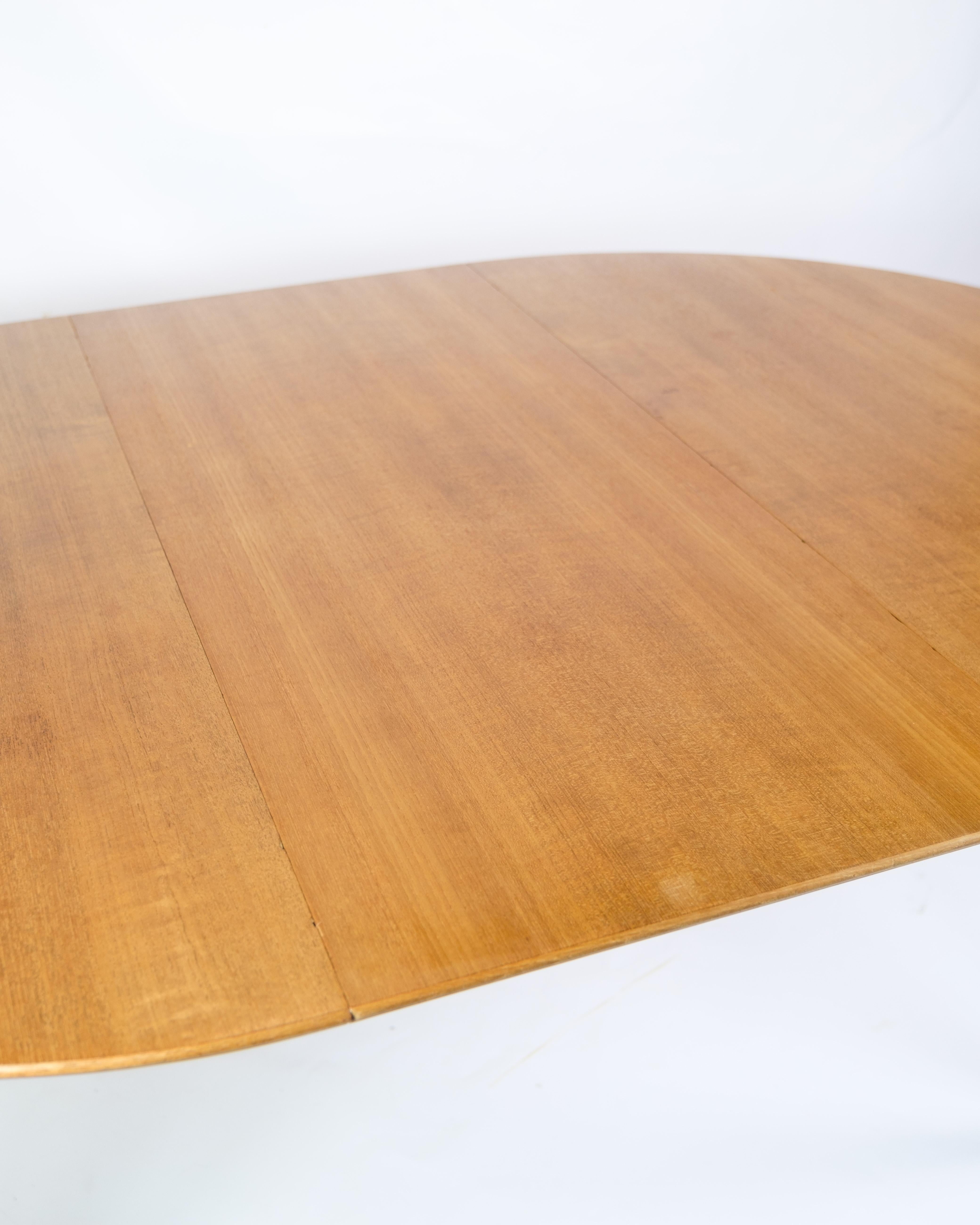 Dining Room Table Made In Teak With Extensions By Arne Vodder From 1960s For Sale 3