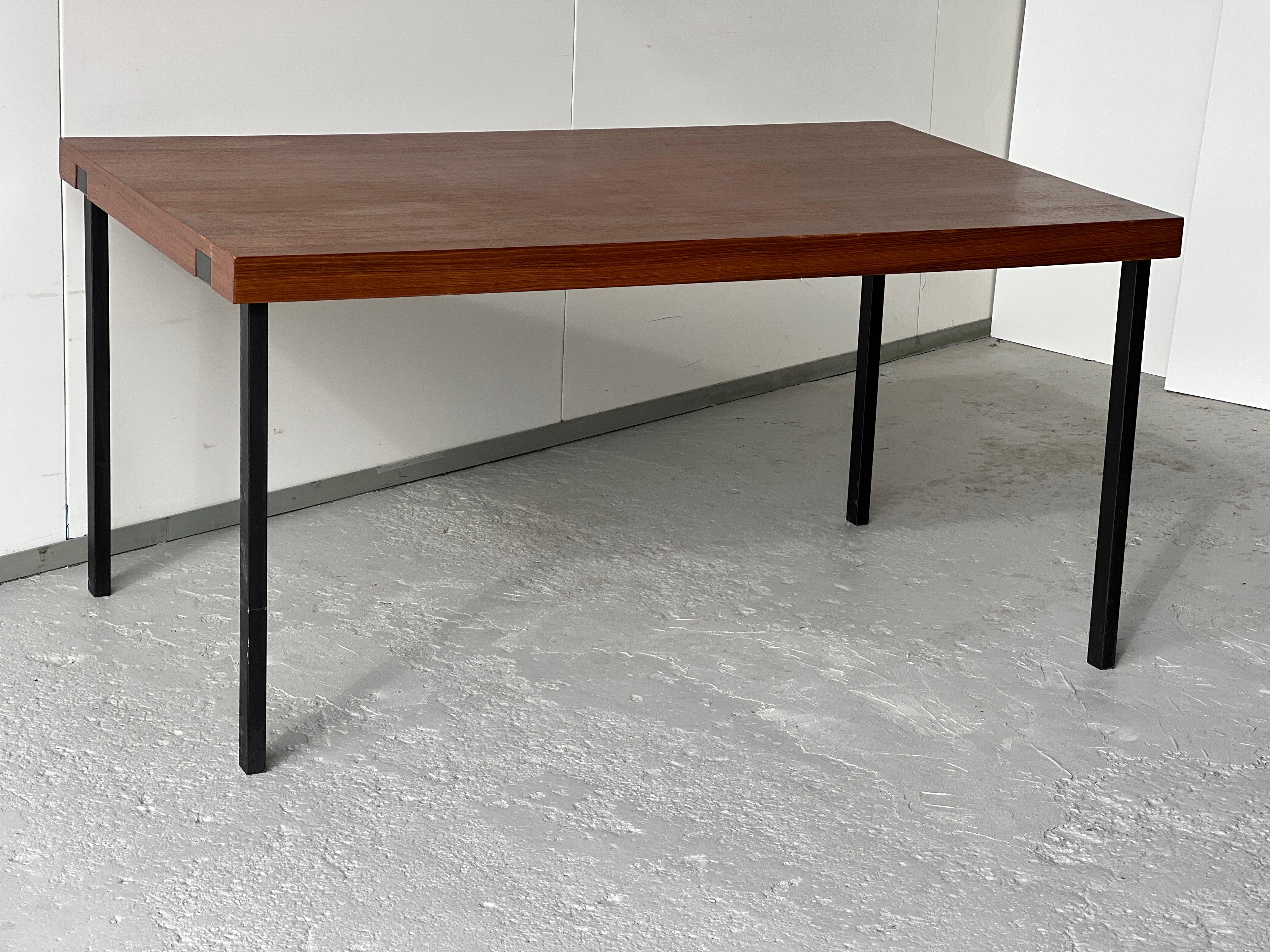 Mid-Century Modern Dining Room Table or Desk  by Pierre Guariche for Les Huchers-Minvielle 1960