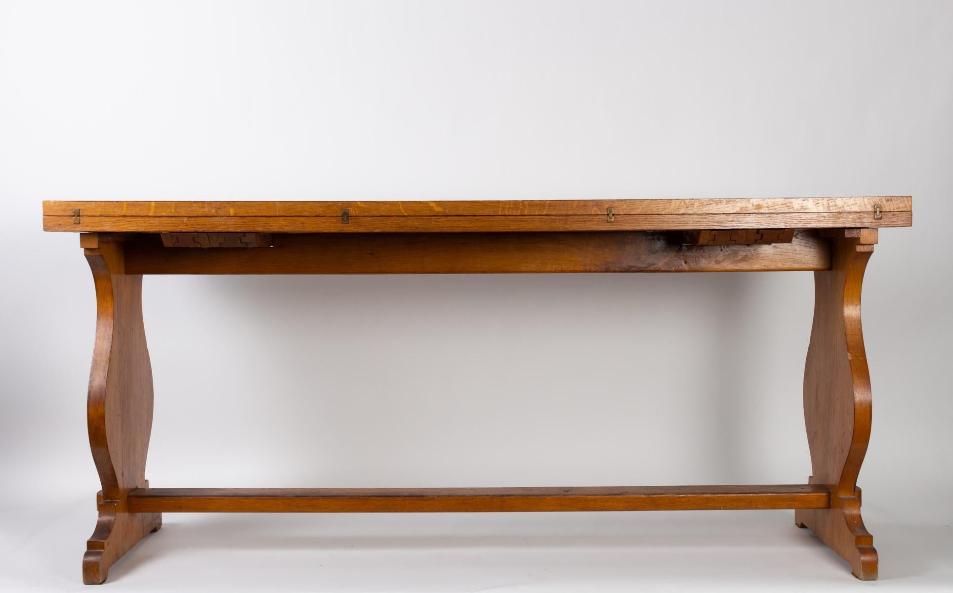 Mid-20th Century Dining Room Table, Robert Guillerme & Jacques Chambron, 1960 For Sale
