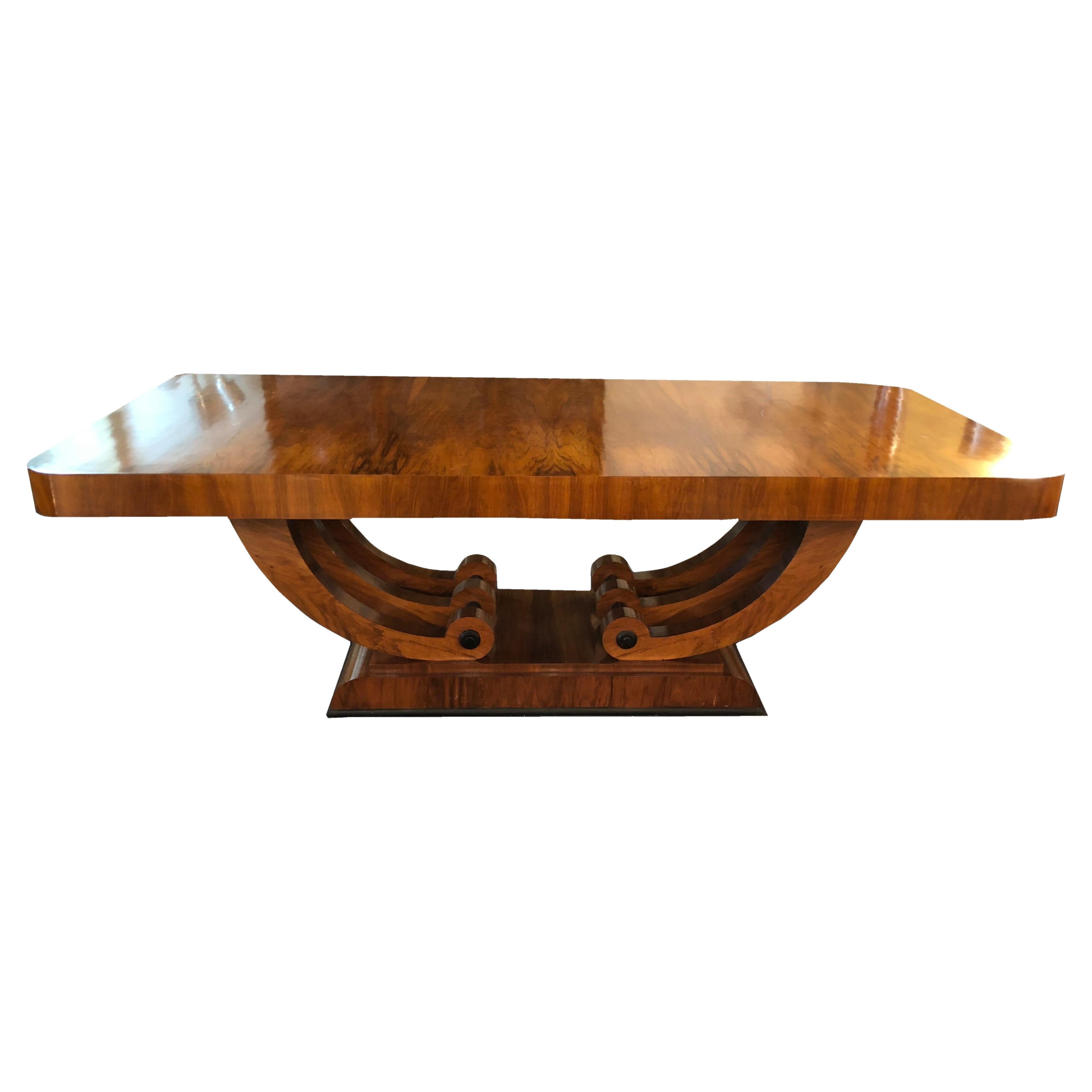 Dining Room Table, Style: Art Deco, ' 10 People', Year: 1920 For Sale