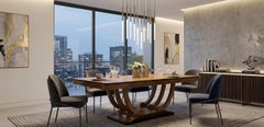 Dining Room Table, Style: Art Deco, 1920 '8 People', Material: Wood
