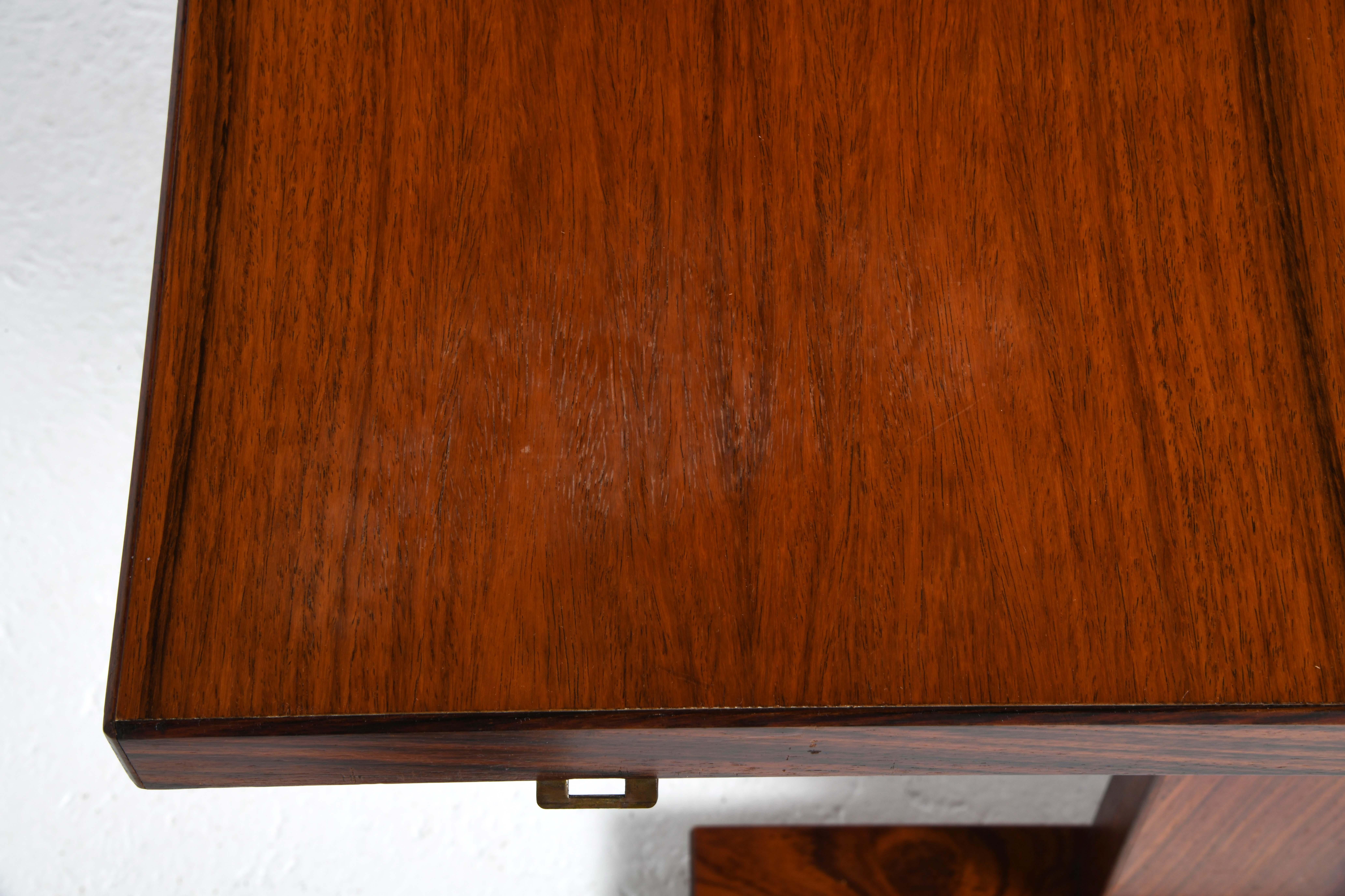 Dining room table with ceramics edited by Gangso Møbler Denmark in the 60's 9