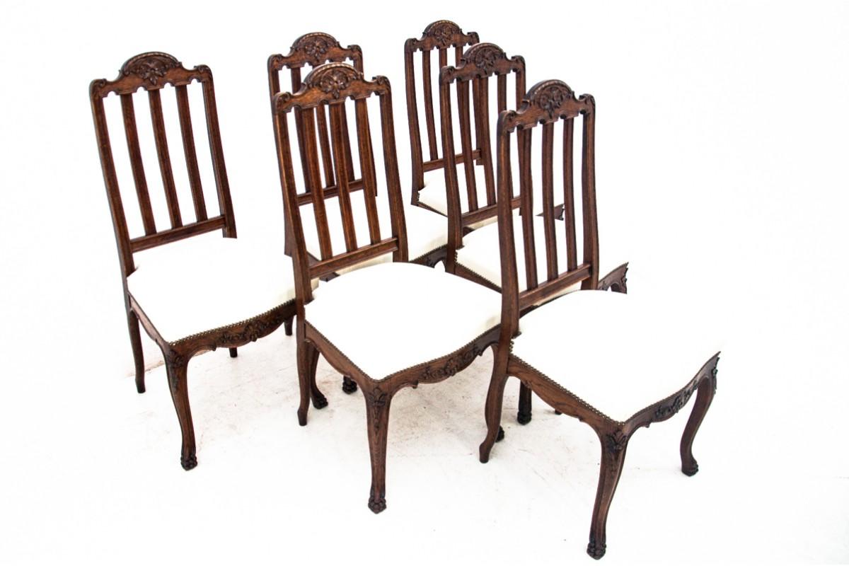 French Dining set, around 1920, France. For Sale