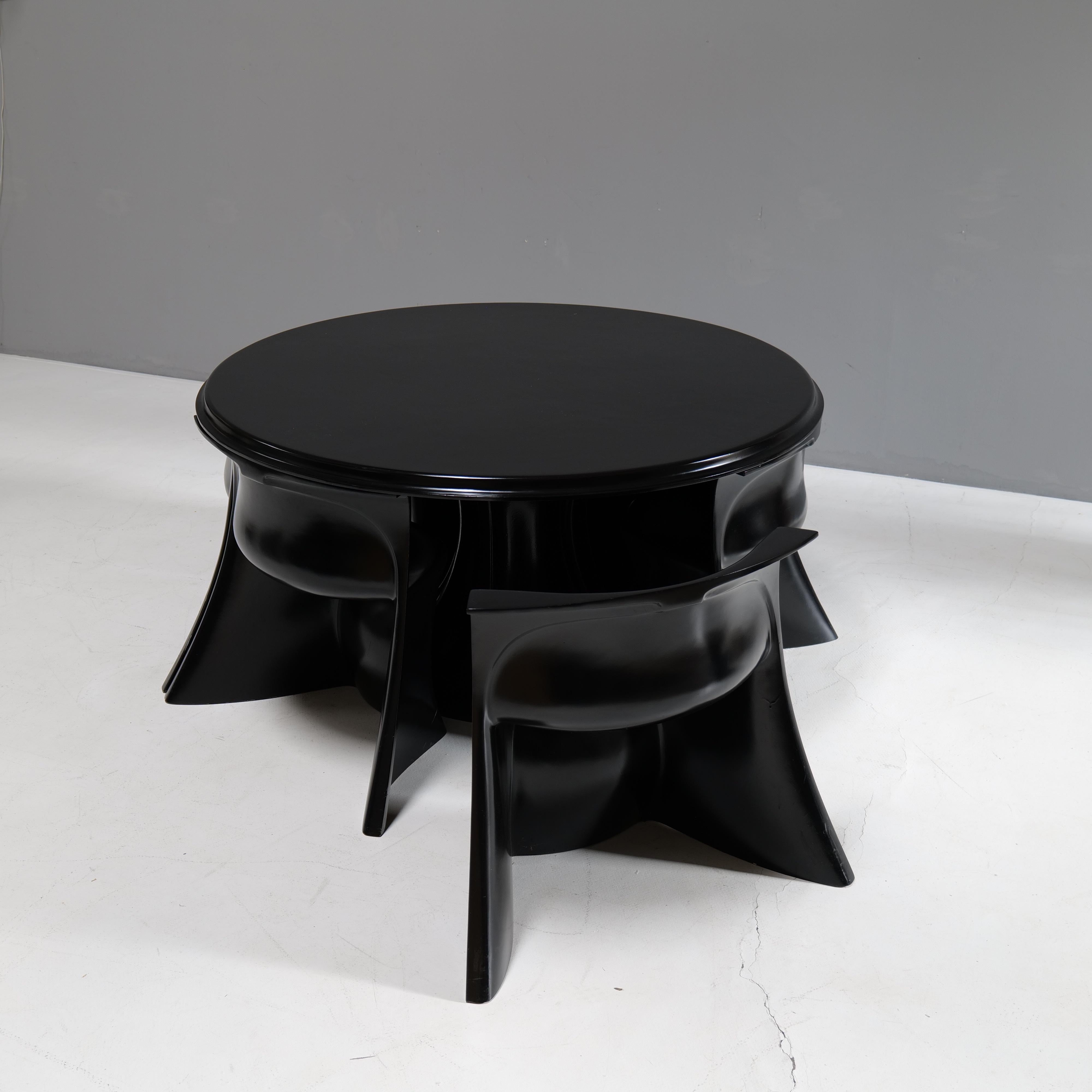 Juego de comedor Boccio de Pierluigi Spadolini para 1P Permaflex Moldeado en venta